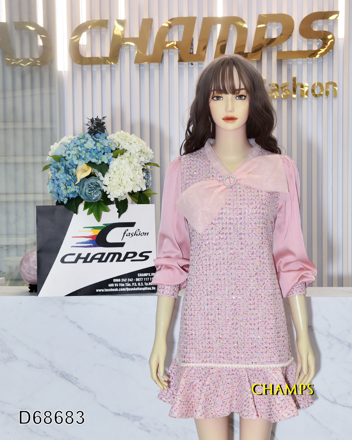 ĐẦM BỐ HỒNG NƠ 68683