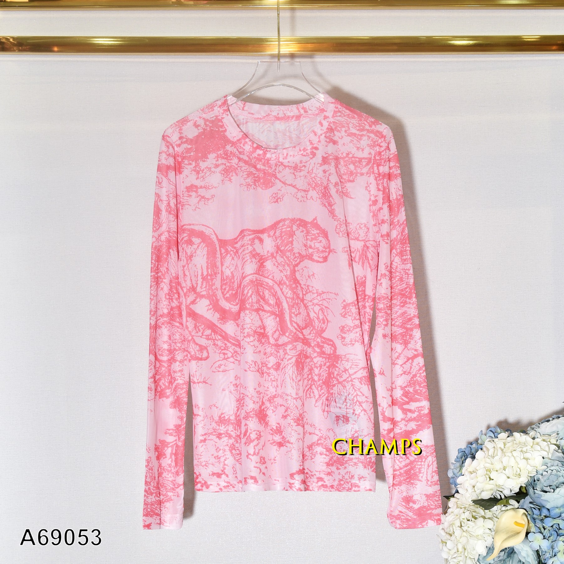 ÁO THUN LƯỚI CAM DIOR 69053