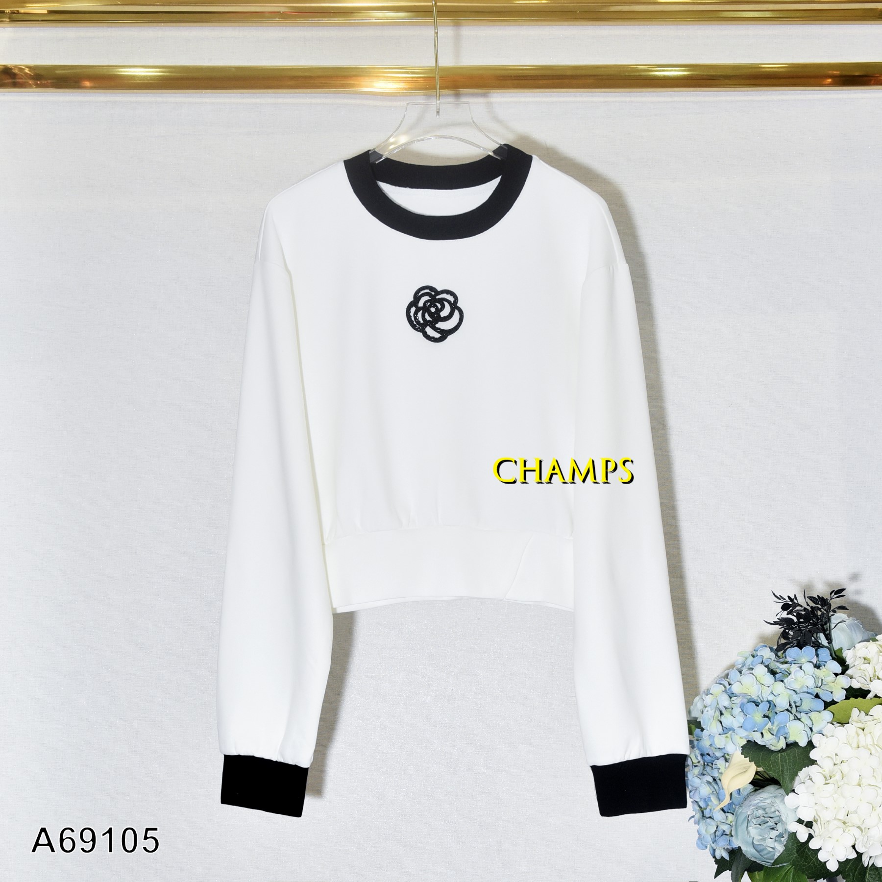 ÁO TRẮNG HOA CHANEL 69105