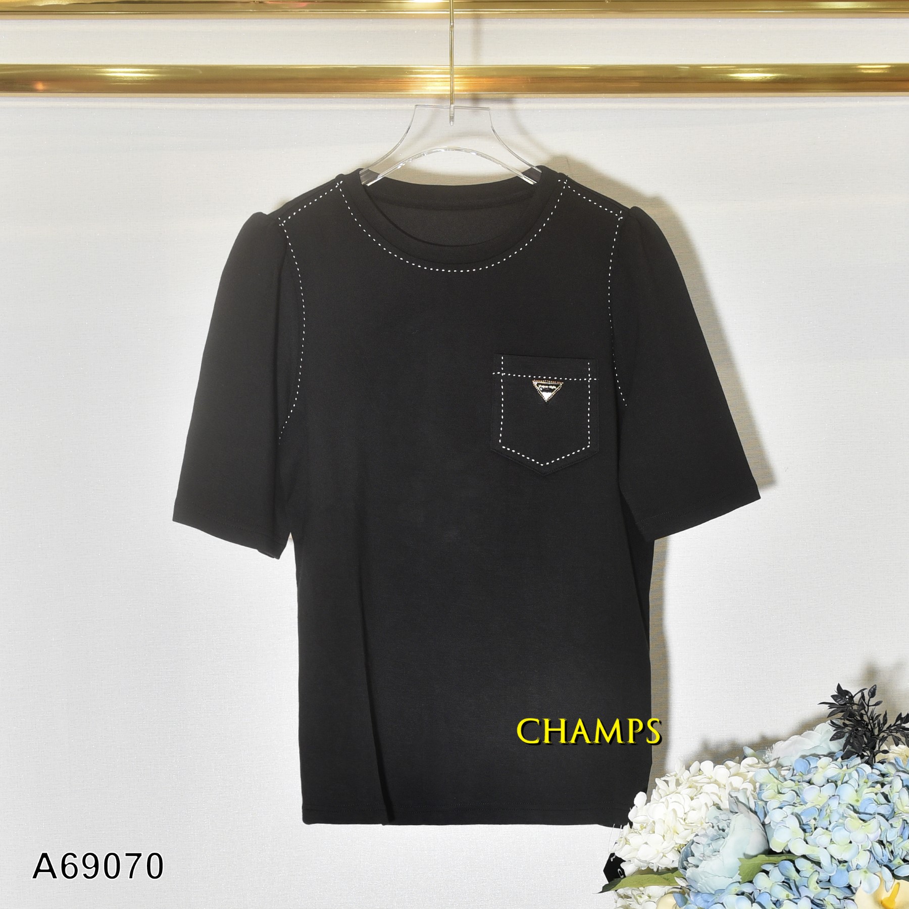 ÁO XỐP ĐEN 69070