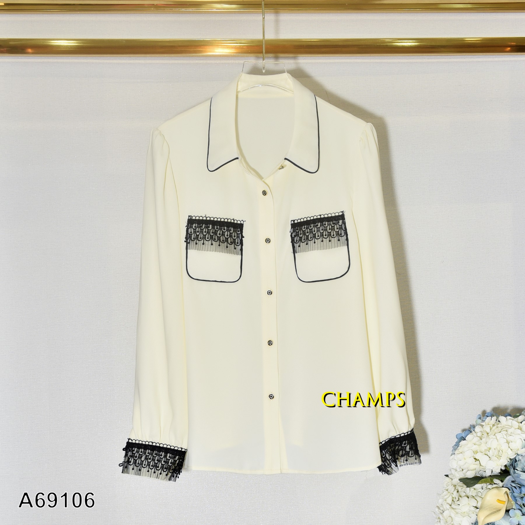 ÁO SƠ MI KEM REN 69106