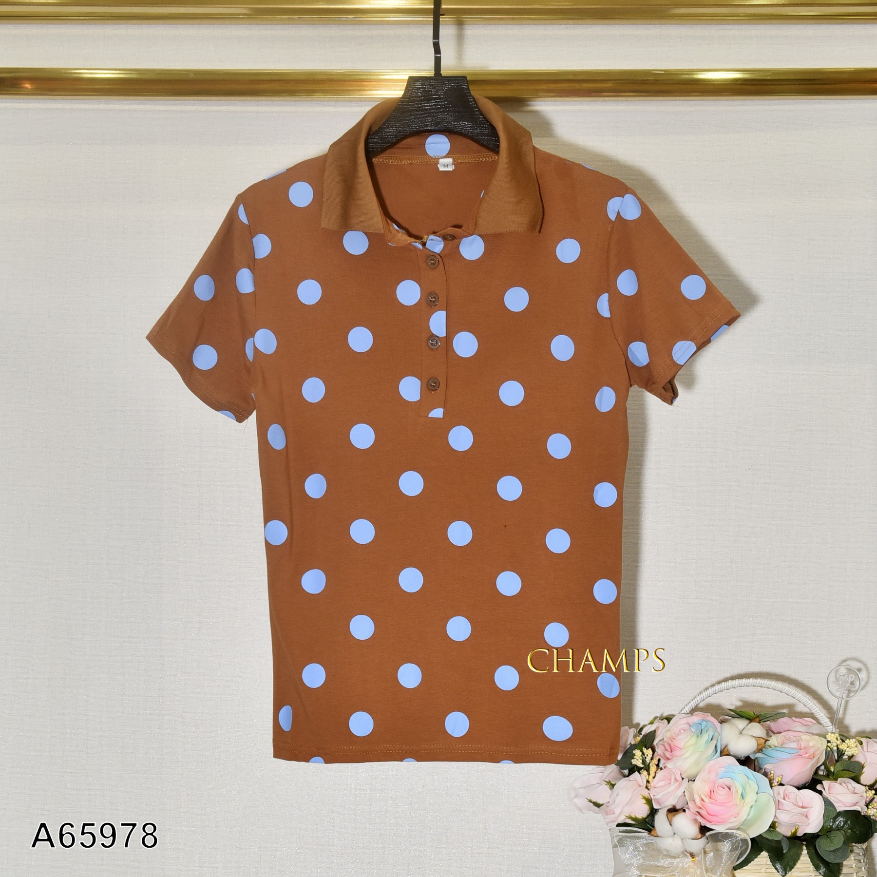 ÁO THUN NÂU BI 65978