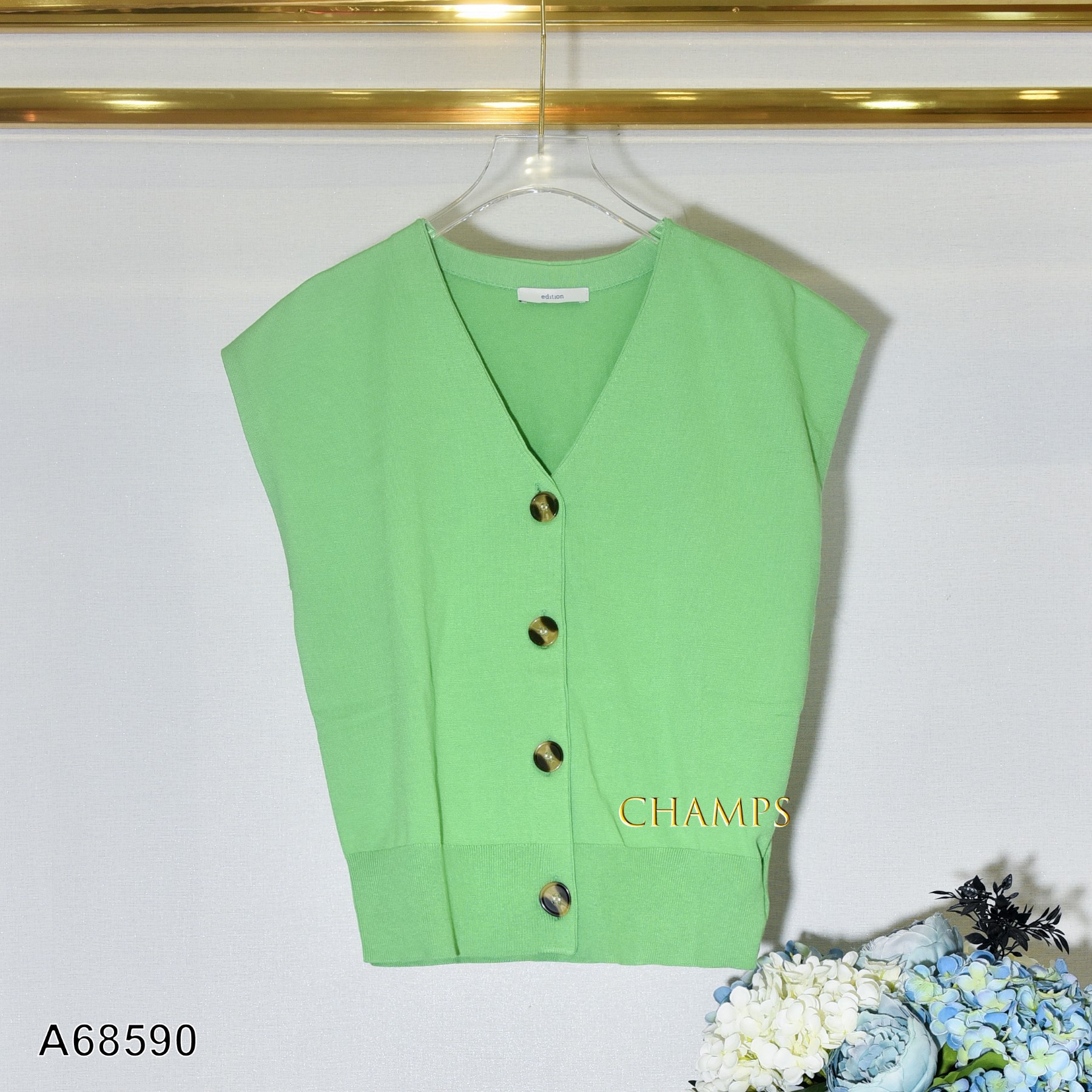 ÁO LEN XANH LÁ 68590