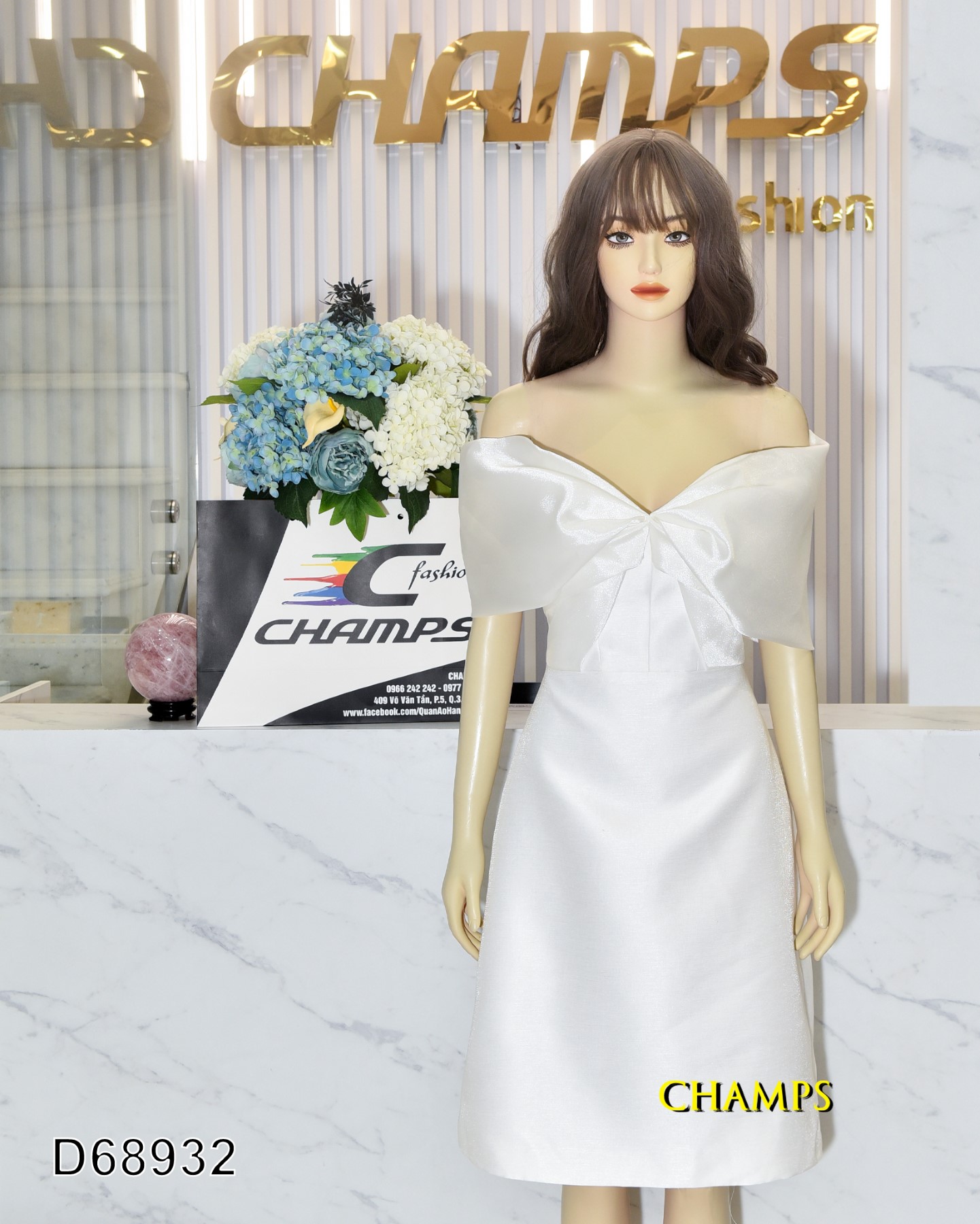 ĐẦM TRẮNG VAI TRỄ HTK 68932