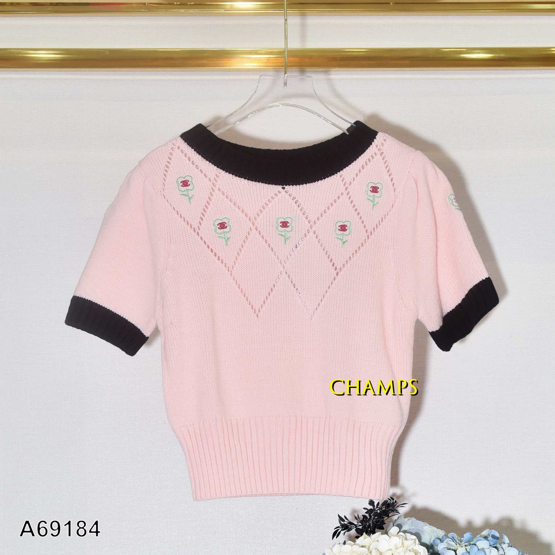 ÁO LEN HỒNG CHANEL 69184