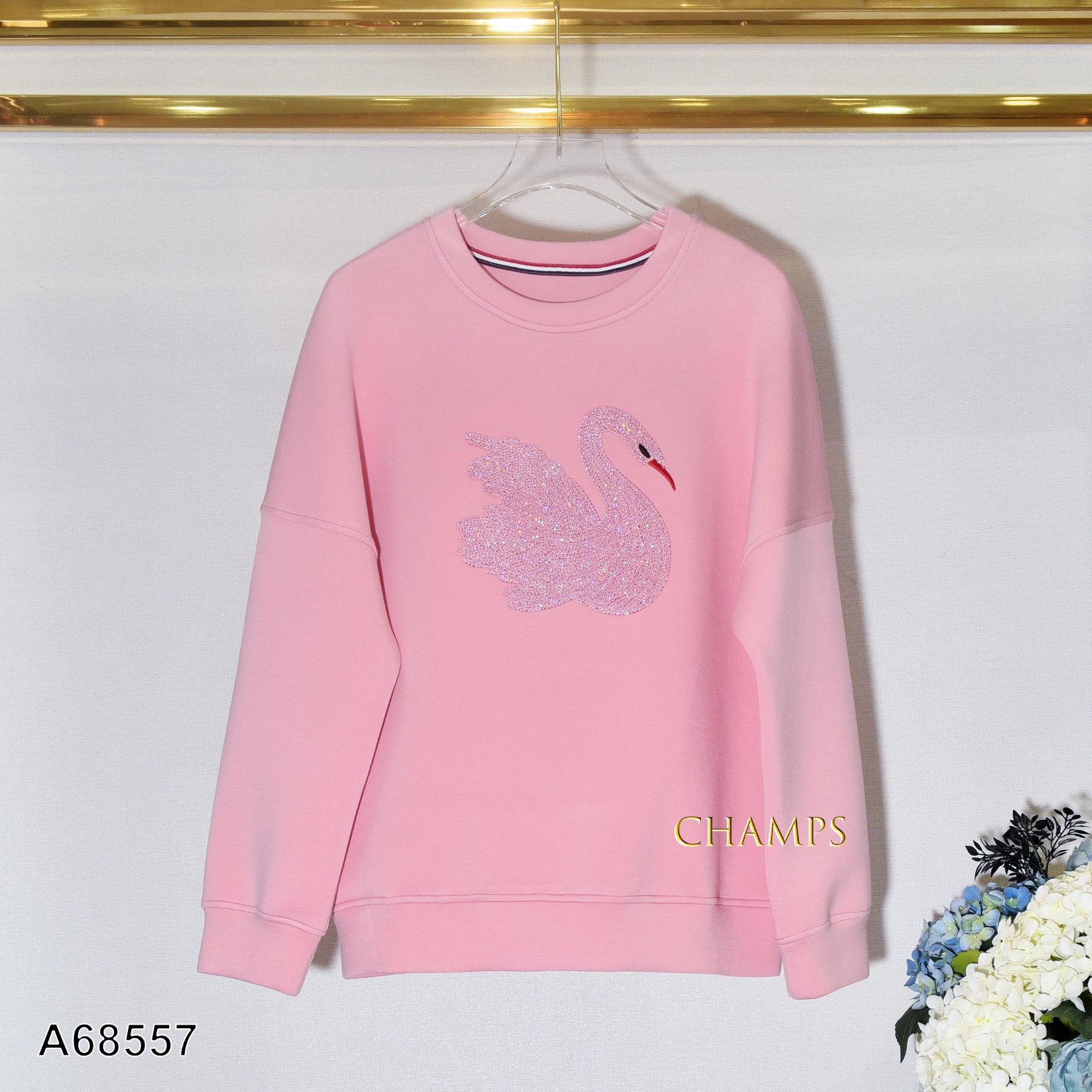 ÁO XỐP HỒNG HÌNH THIÊN NGA 68557