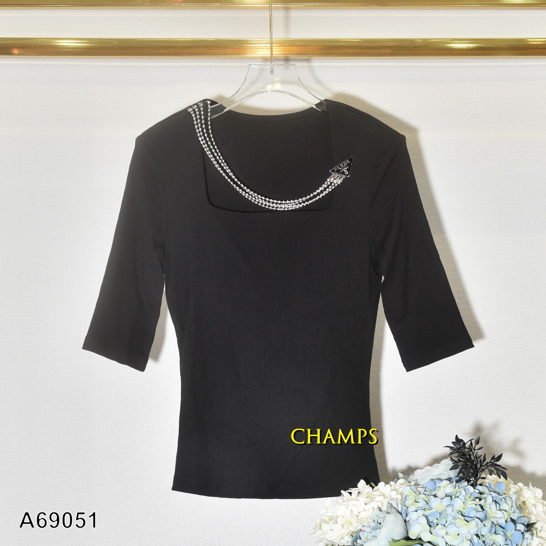 ÁO THUN PRADA ĐEN 69051