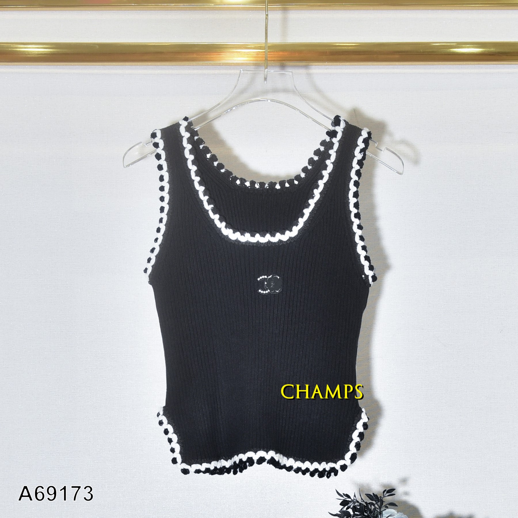 ÁO LEN SÁT NÁCH CHANEL 69173