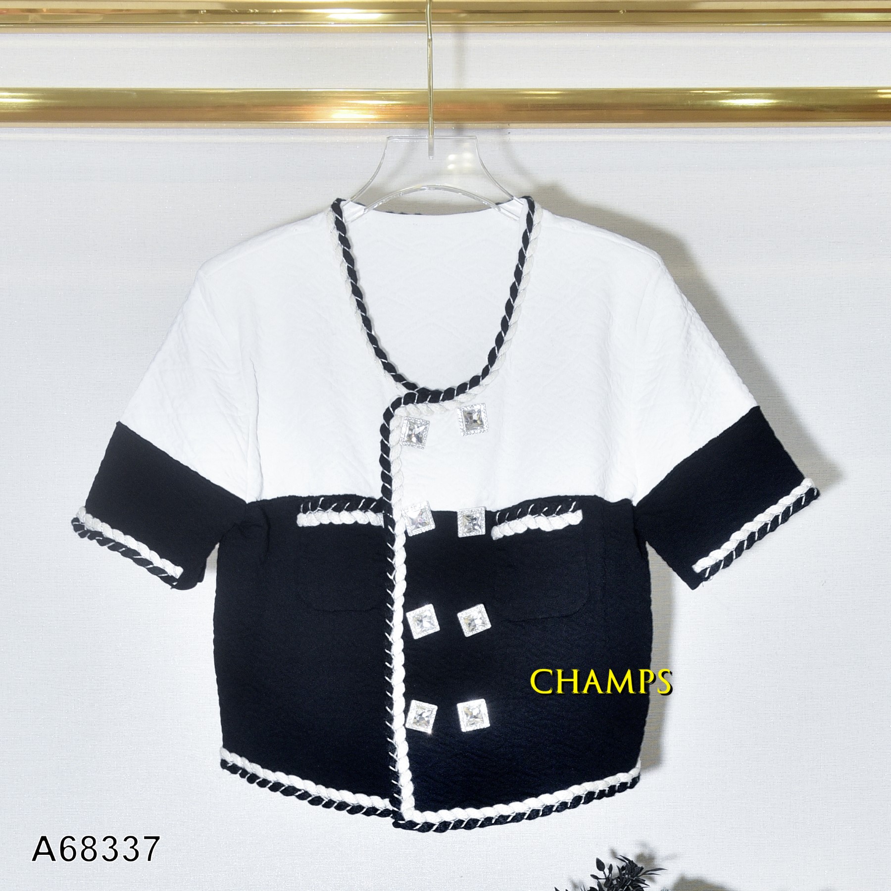ÁO LEN LỬNG VIỀN CHANEL 68337