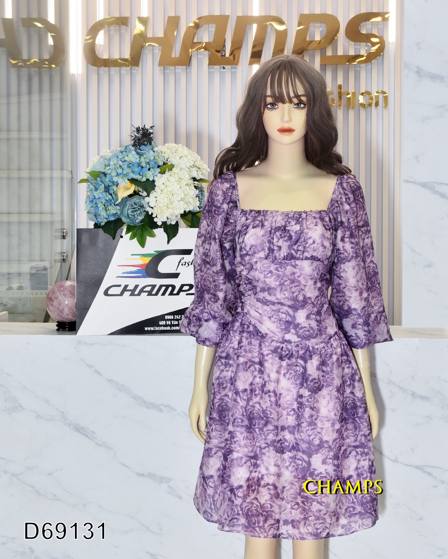 ĐẦM HOA TÍM 69131