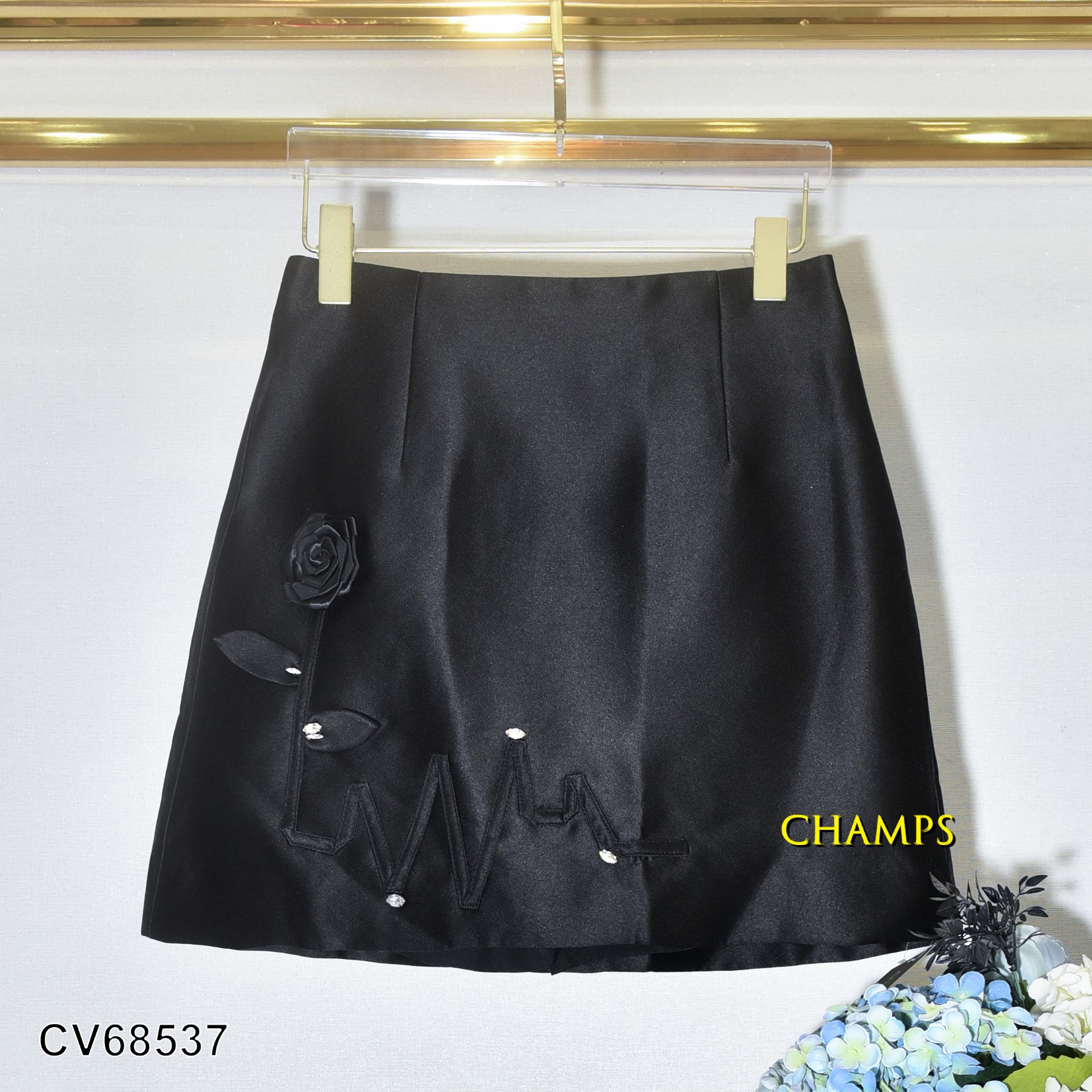 CHÂN VÁY ĐEN HOA 68537