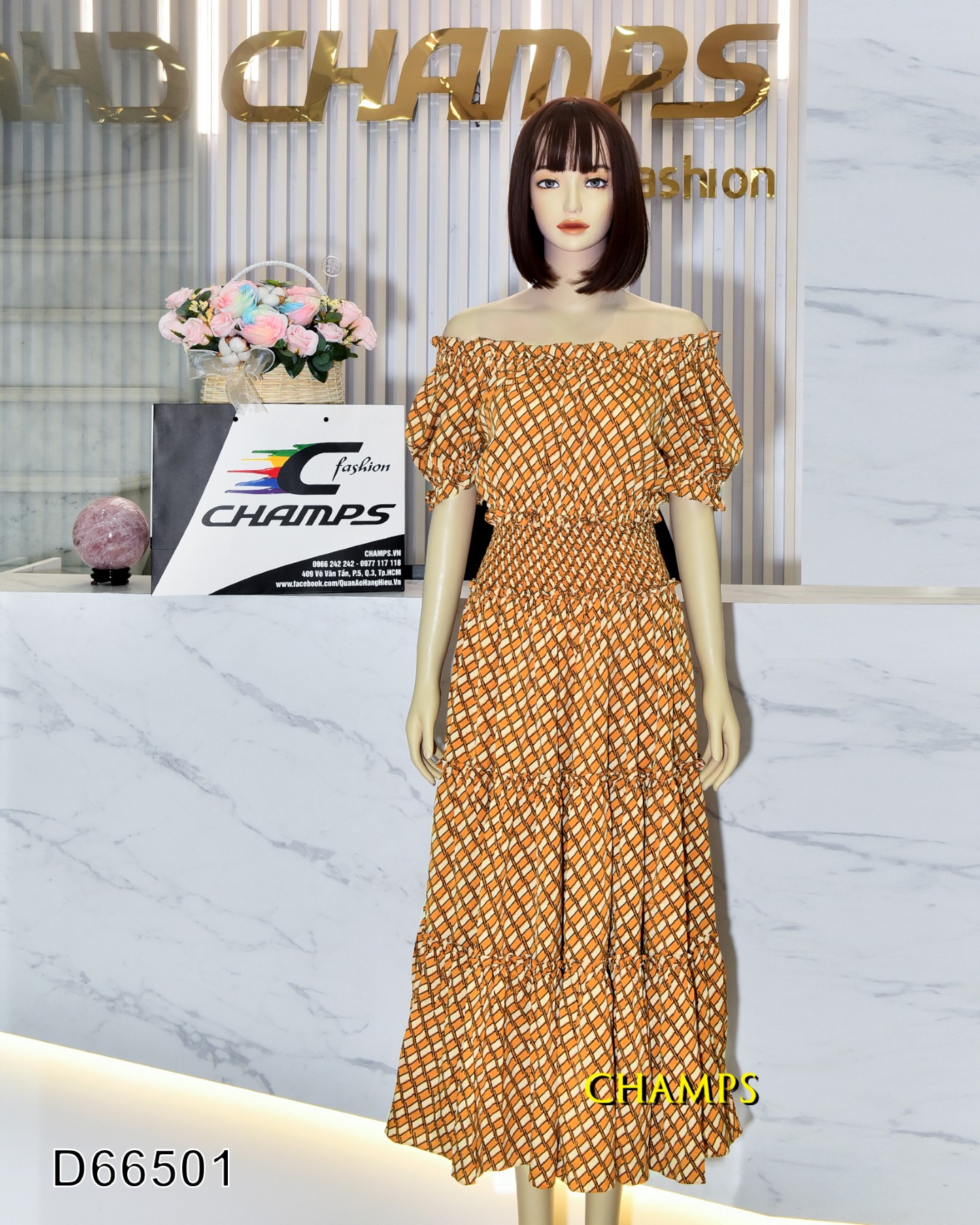 ĐẦM VÀNG DÍCH DÁCH DÀI 66501