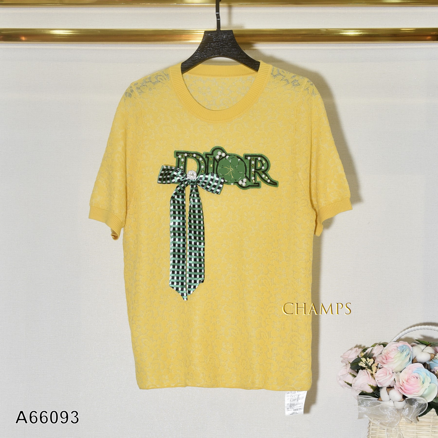 ÁO LEN VÀNG DIOR 66093