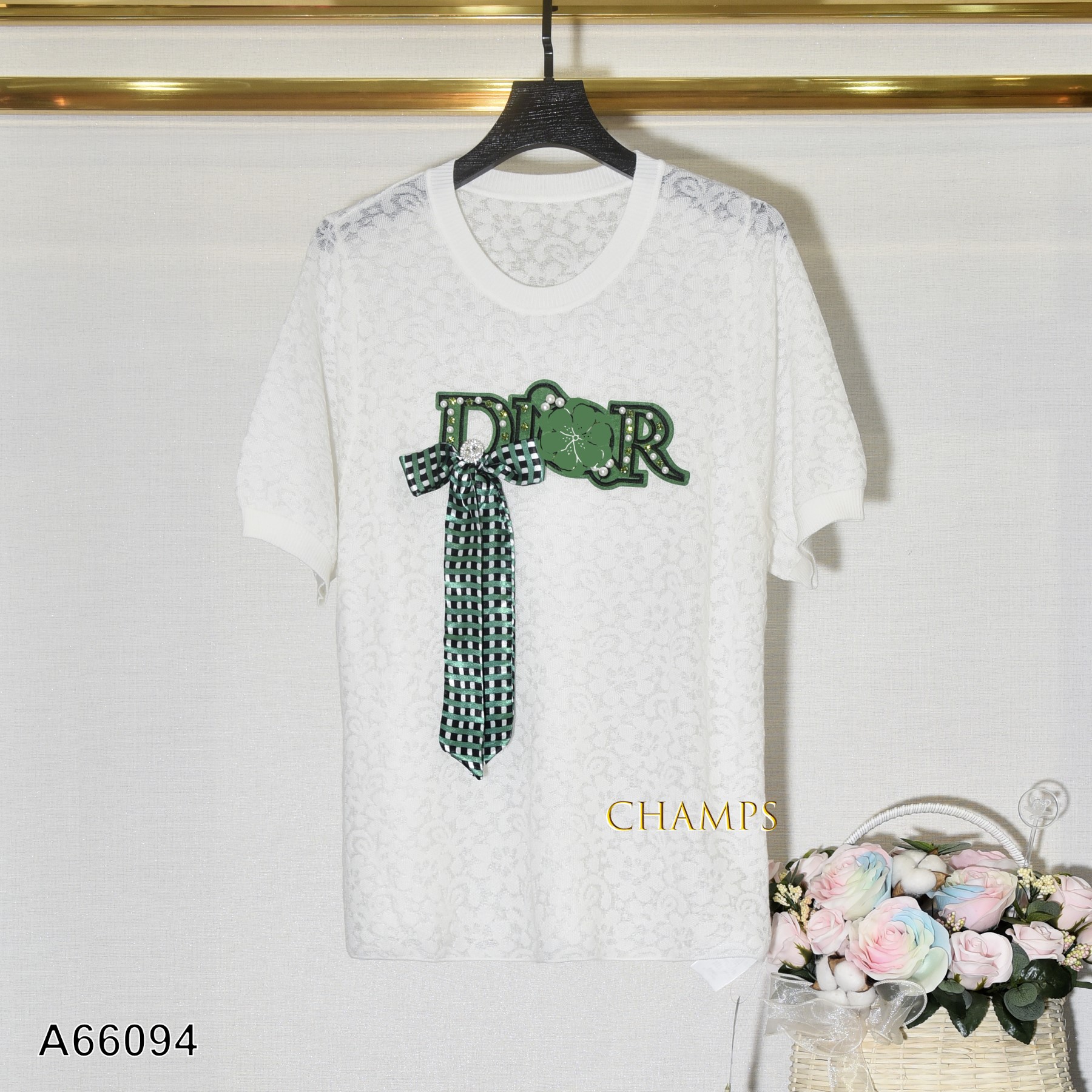 ÁO LEN TRẮNG DIOR 66094