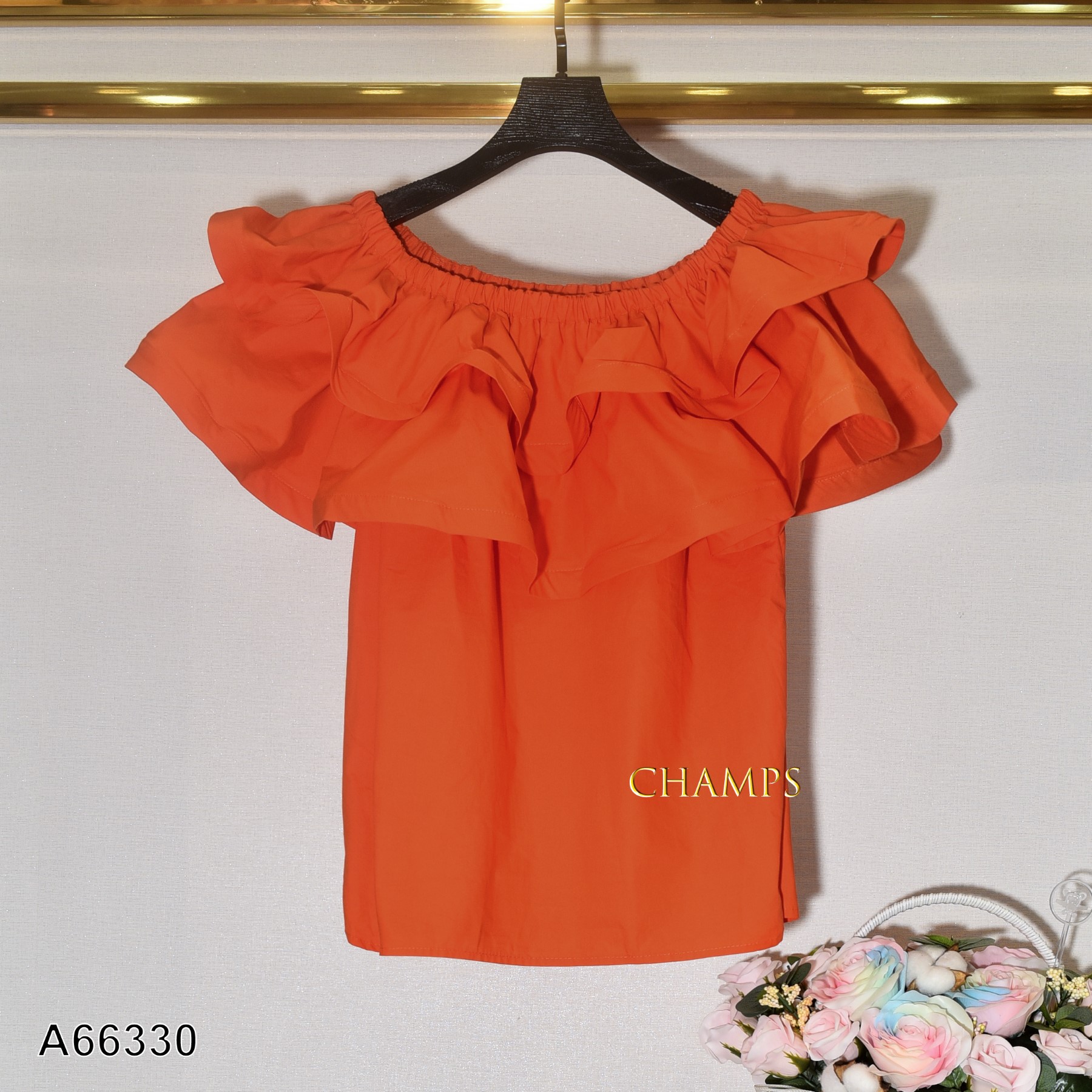 ÁO CAM VAI TRỄ 66330