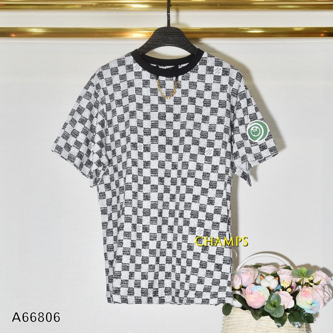 ÁO THUN ĐEN LV Ô 66806