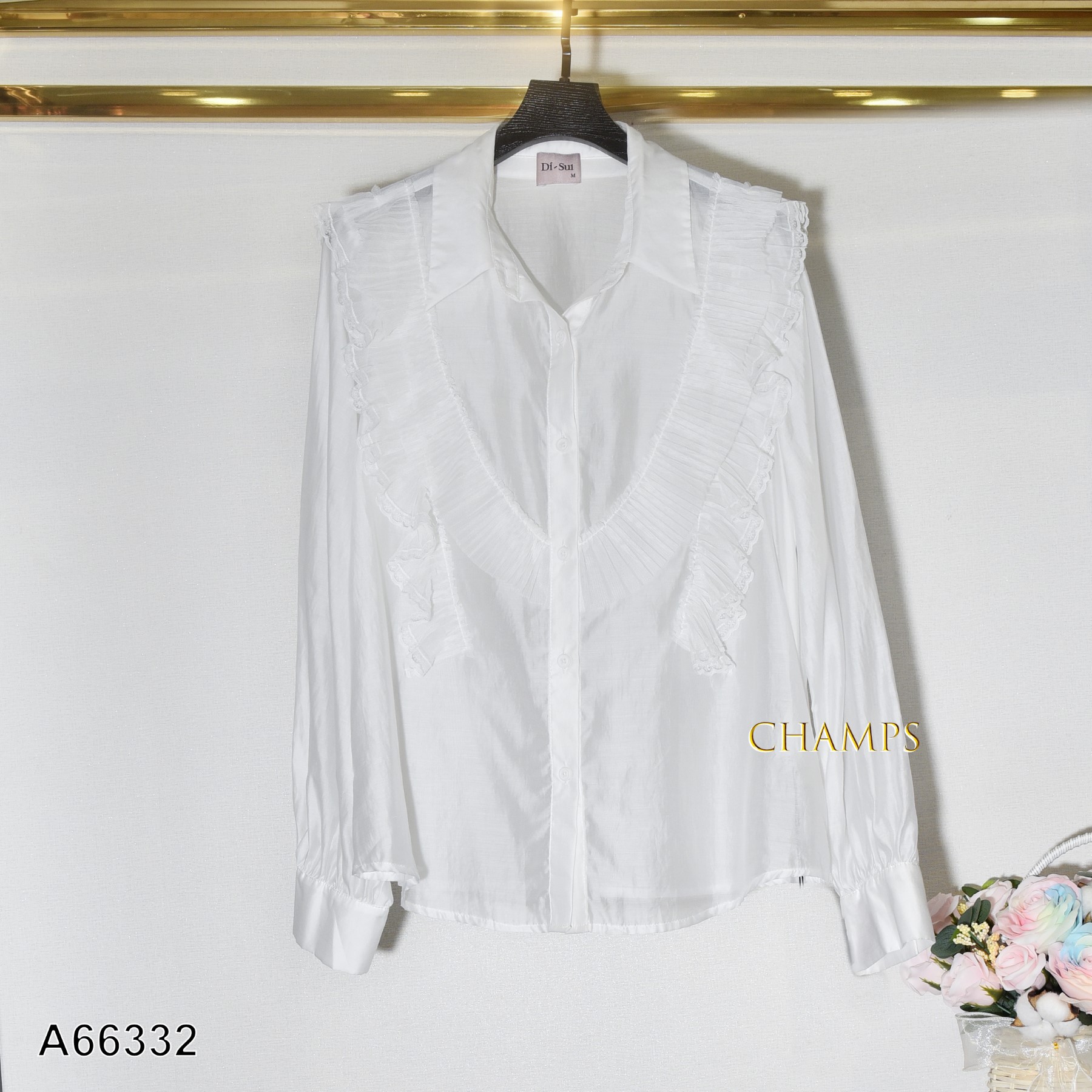 ÁO SƠ MI TRẮNG BÈO 66332