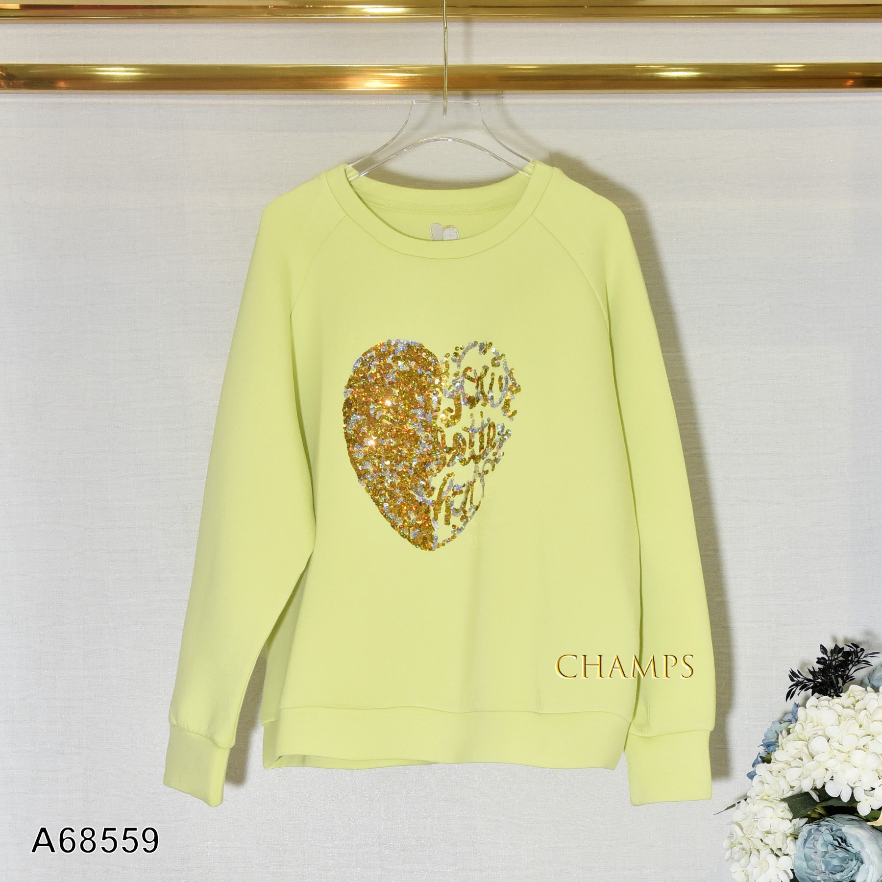 ÁO XỐP XANH HÌNH CƯỜM 68559