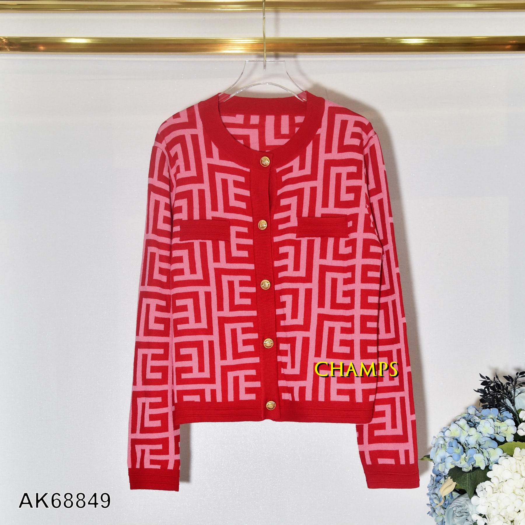 ÁO KHOÁC LEN ĐỎ 68849