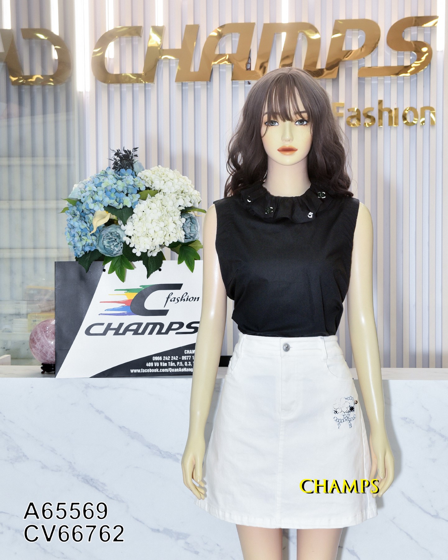 ORDER] Chân váy xếp tầng Chanel