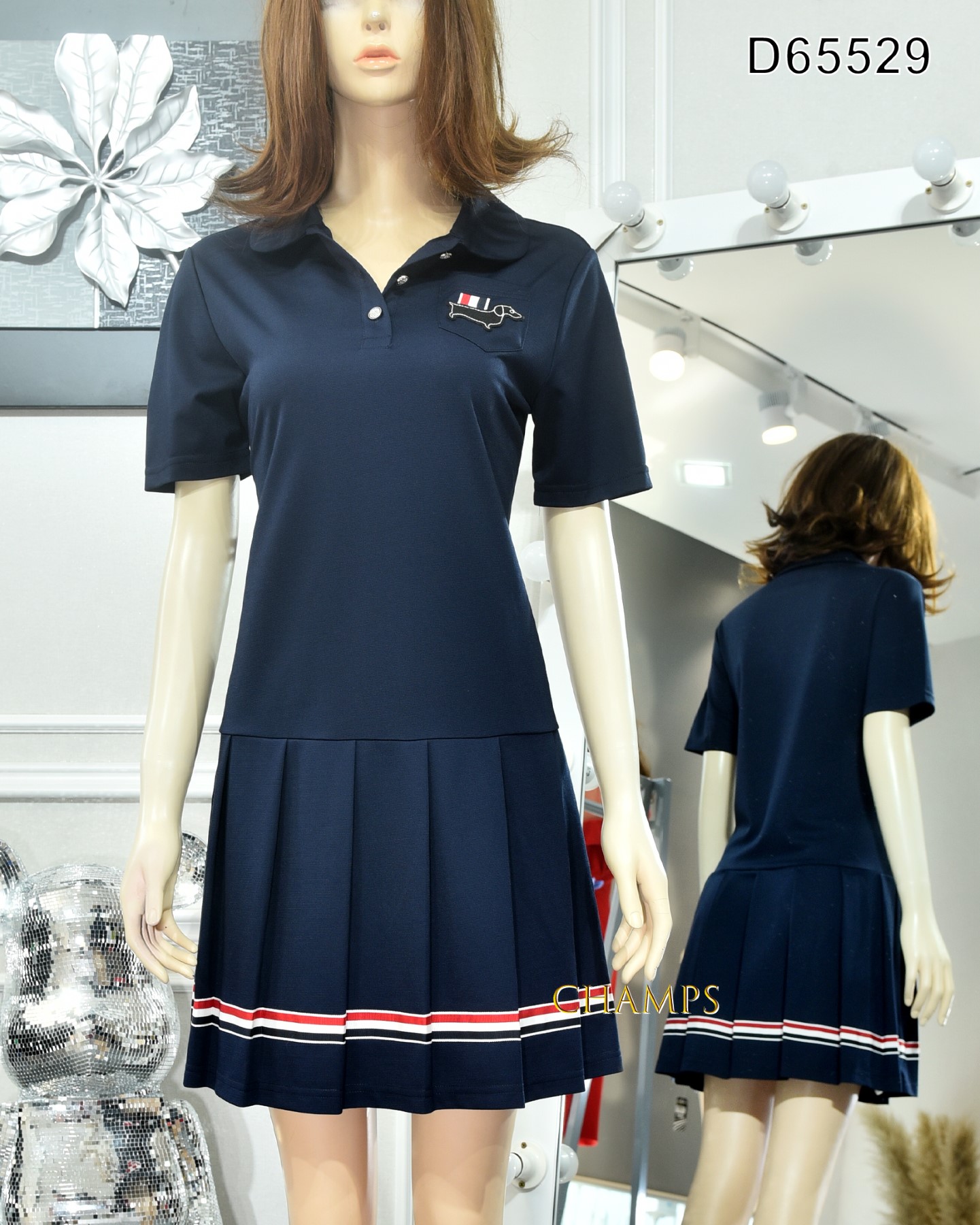 ĐẦM THUN XANH BÈO LOGO 65529