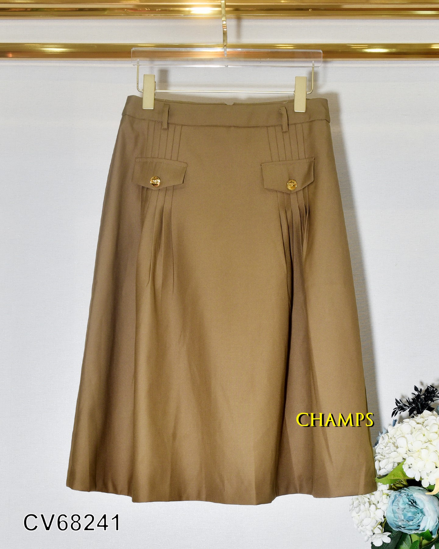 CHÂN VÁY NÂU XÒE CELINE +DN 68241