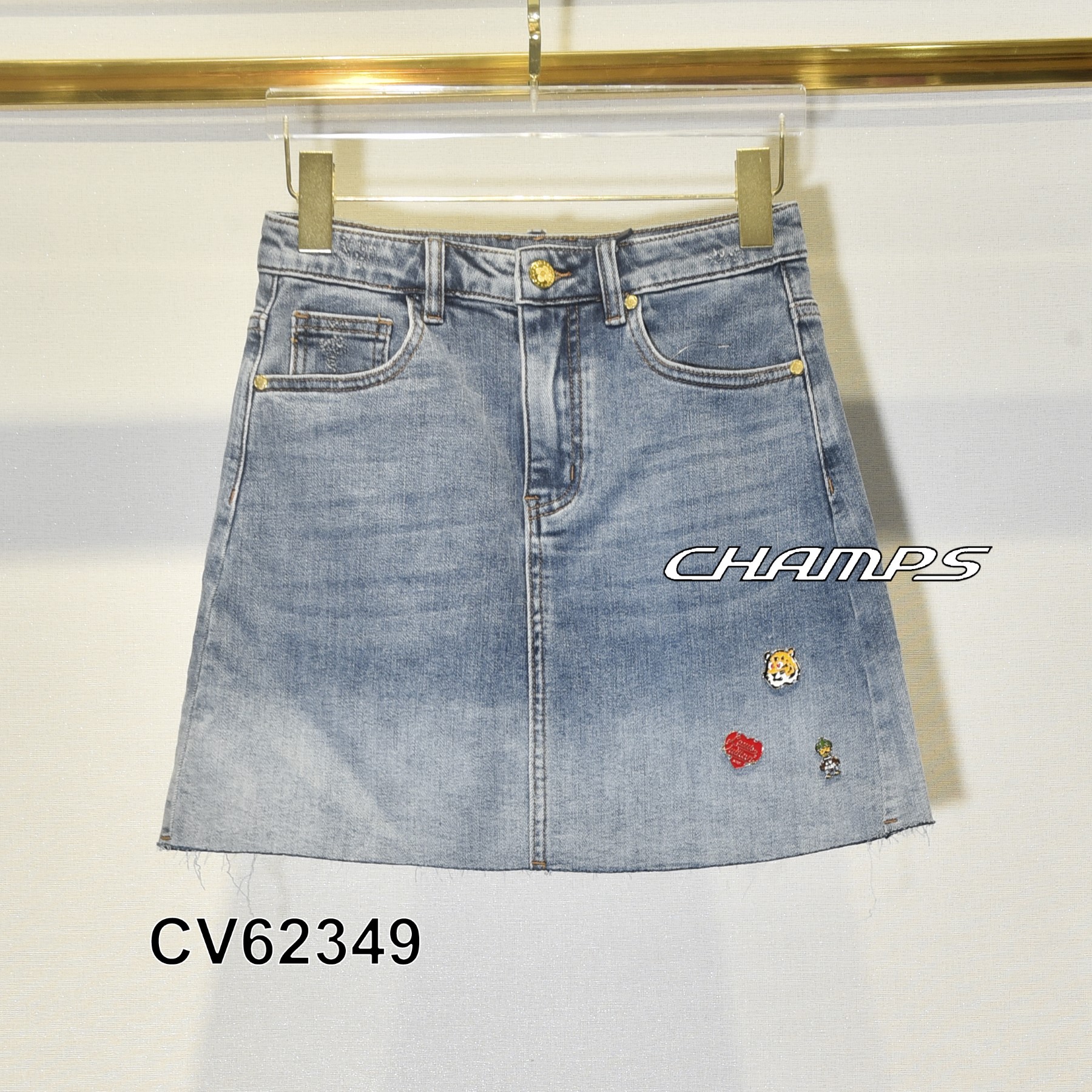 DJ323J999 - Chân Váy Jeans Nữ – GENVIET JEANS