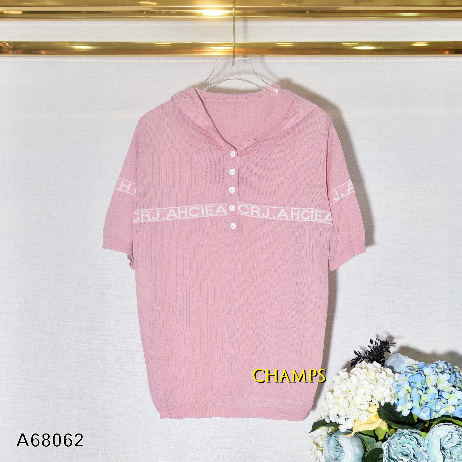 ÁO LEN HỒNG NÓN 68062