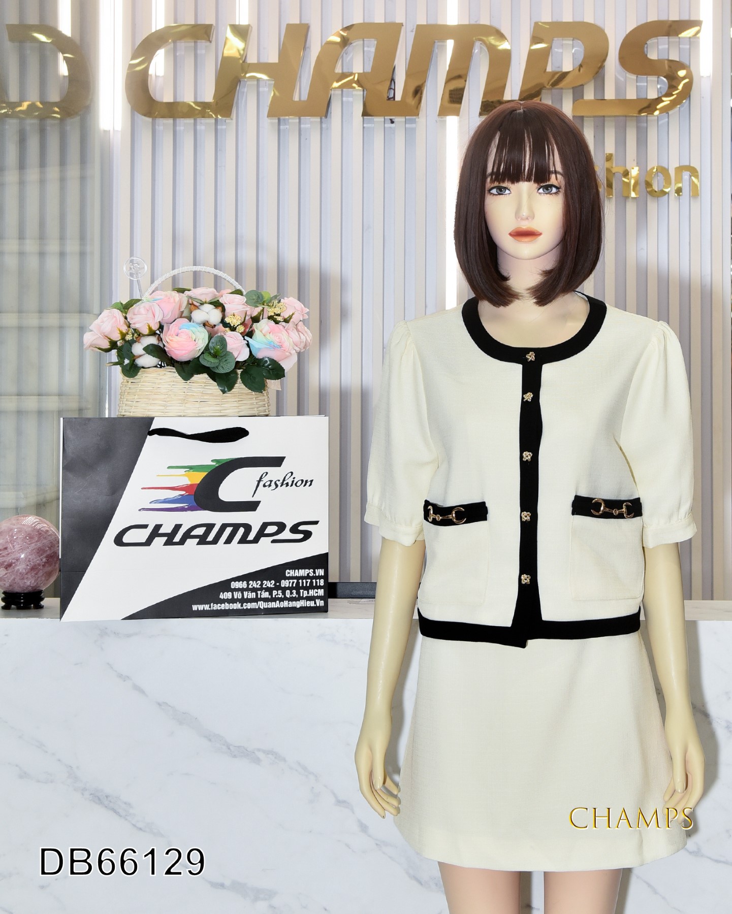 BỘ DẠ KEM VIỀN +CV 66129