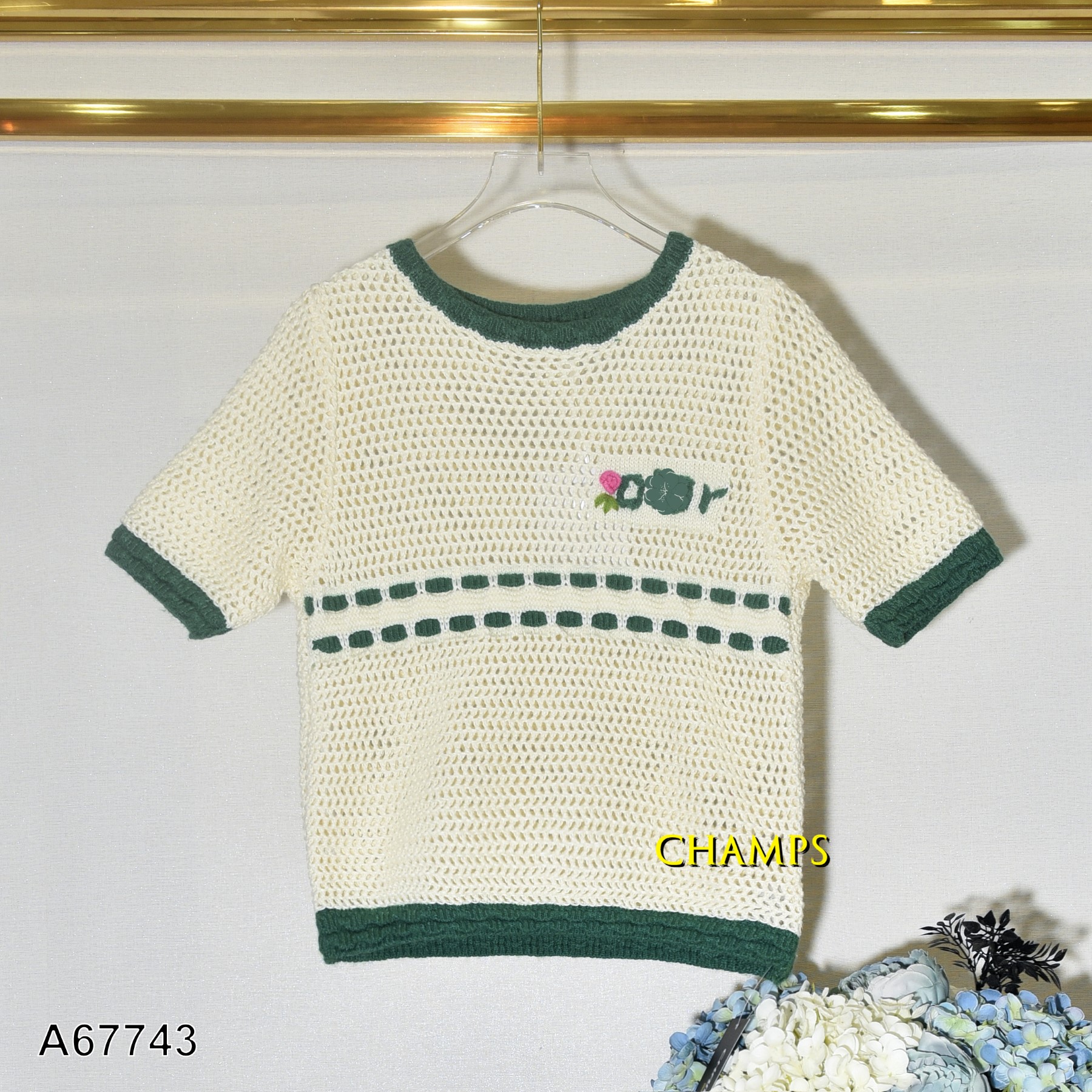 ÁO LEN DIOR XANH LÁ 67743