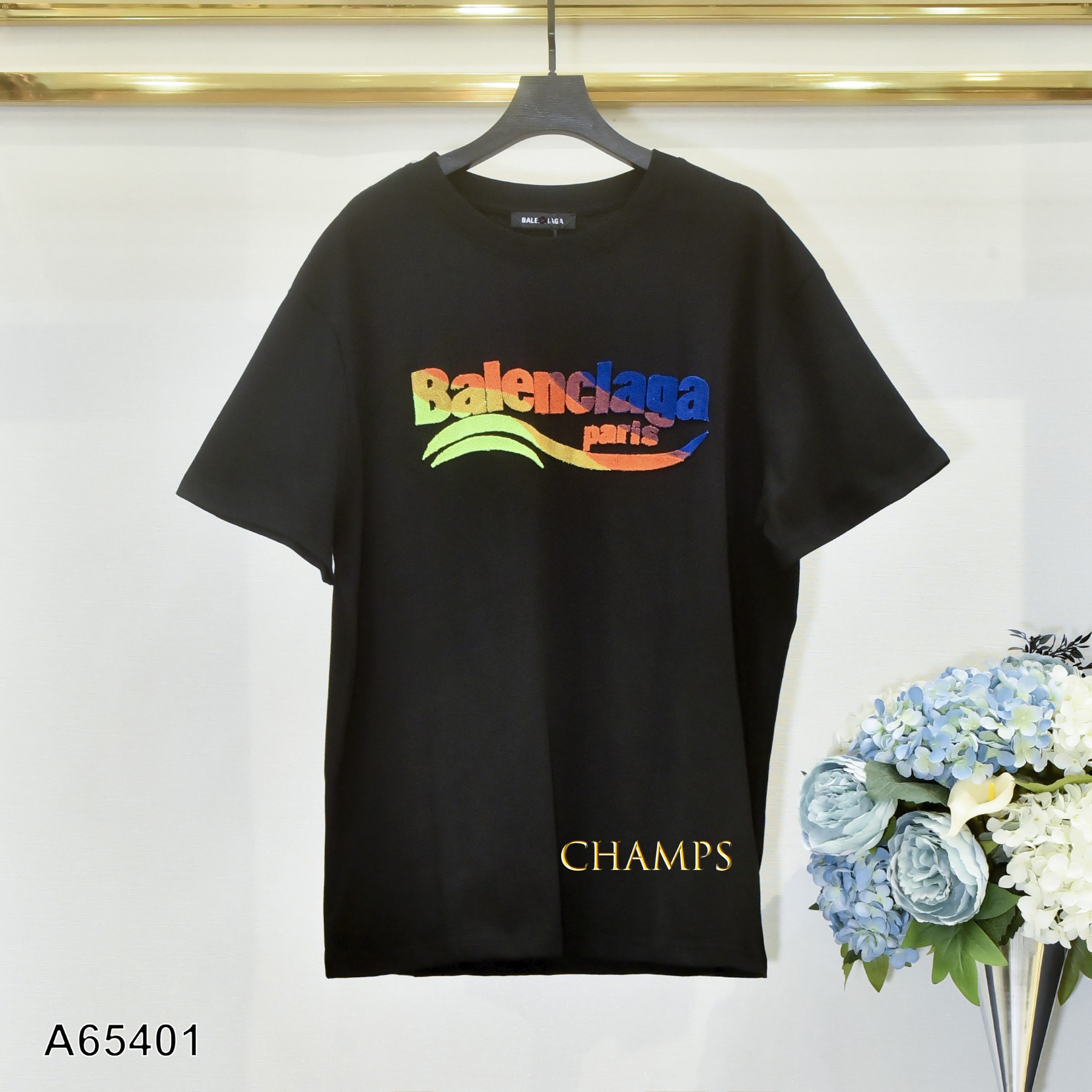 ÁO THUN ĐEN BALEN 65401