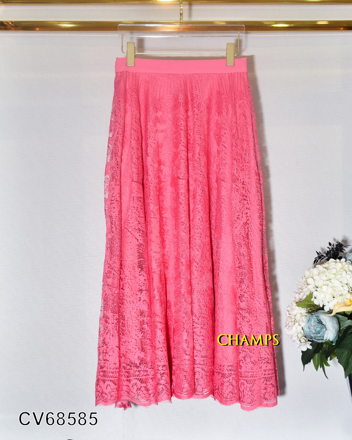 CHÂN VÁY REN HỒNG 68585