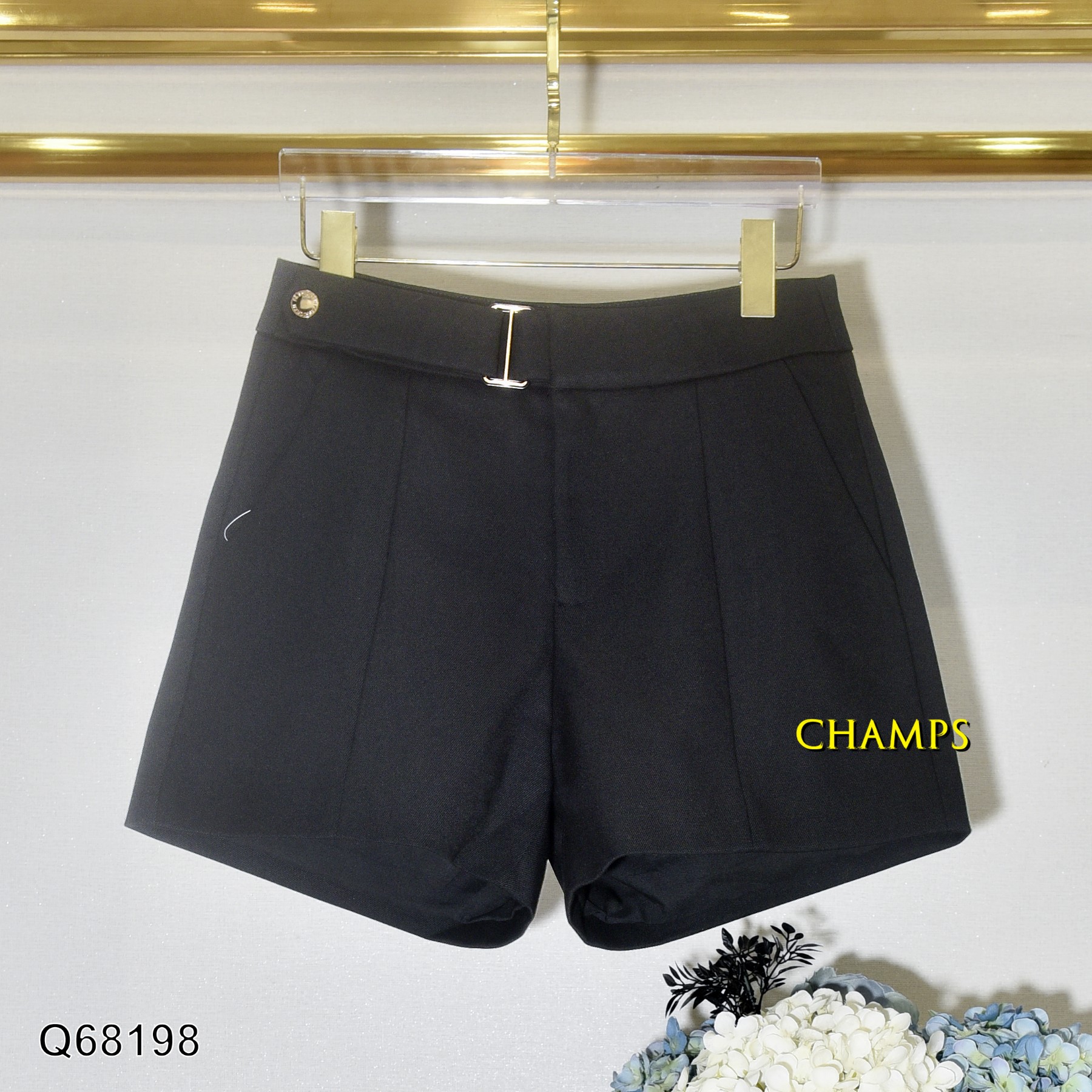 QUẦN SHORT DẠ ĐEN 68198
