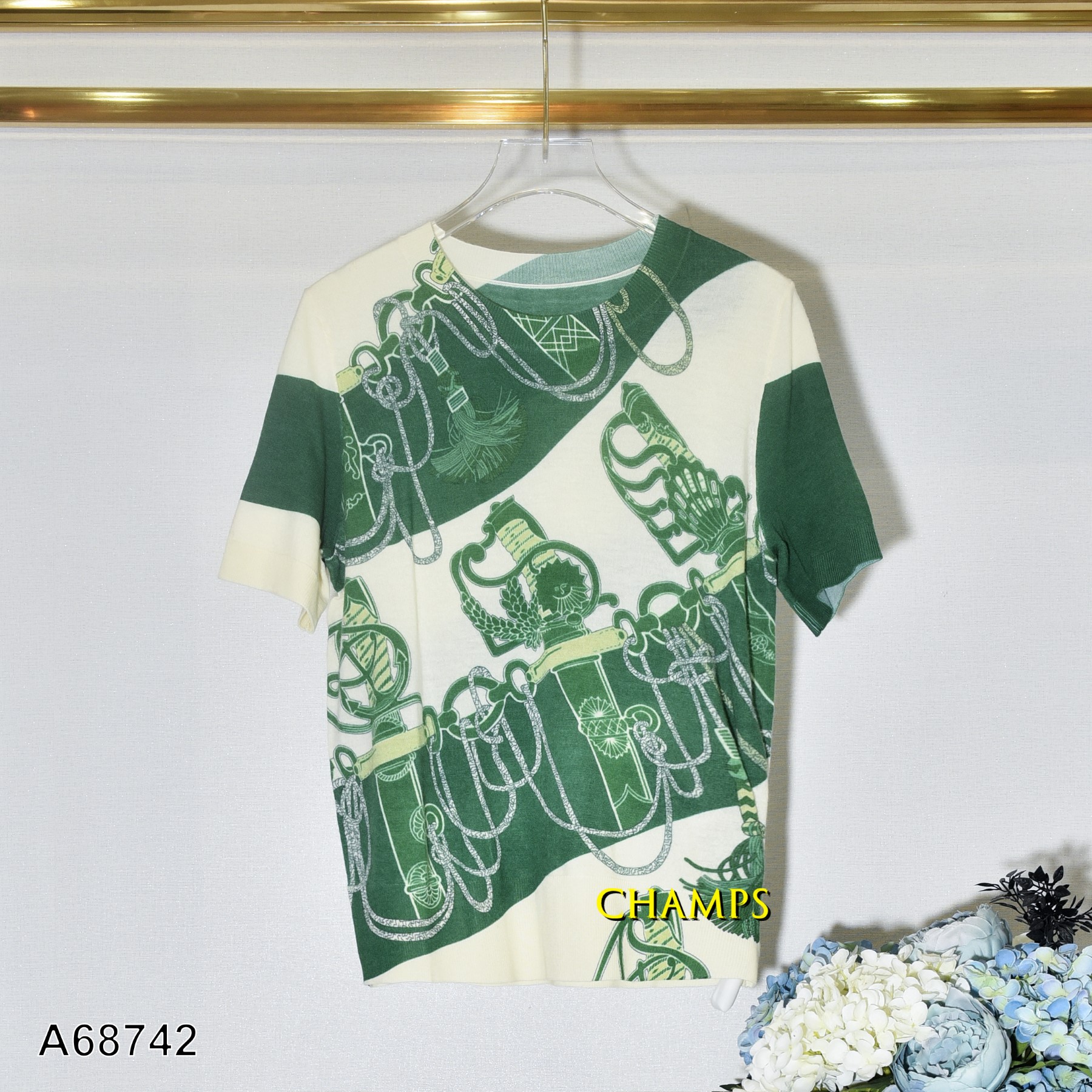 ÁO LEN XANH HÌNH 68742