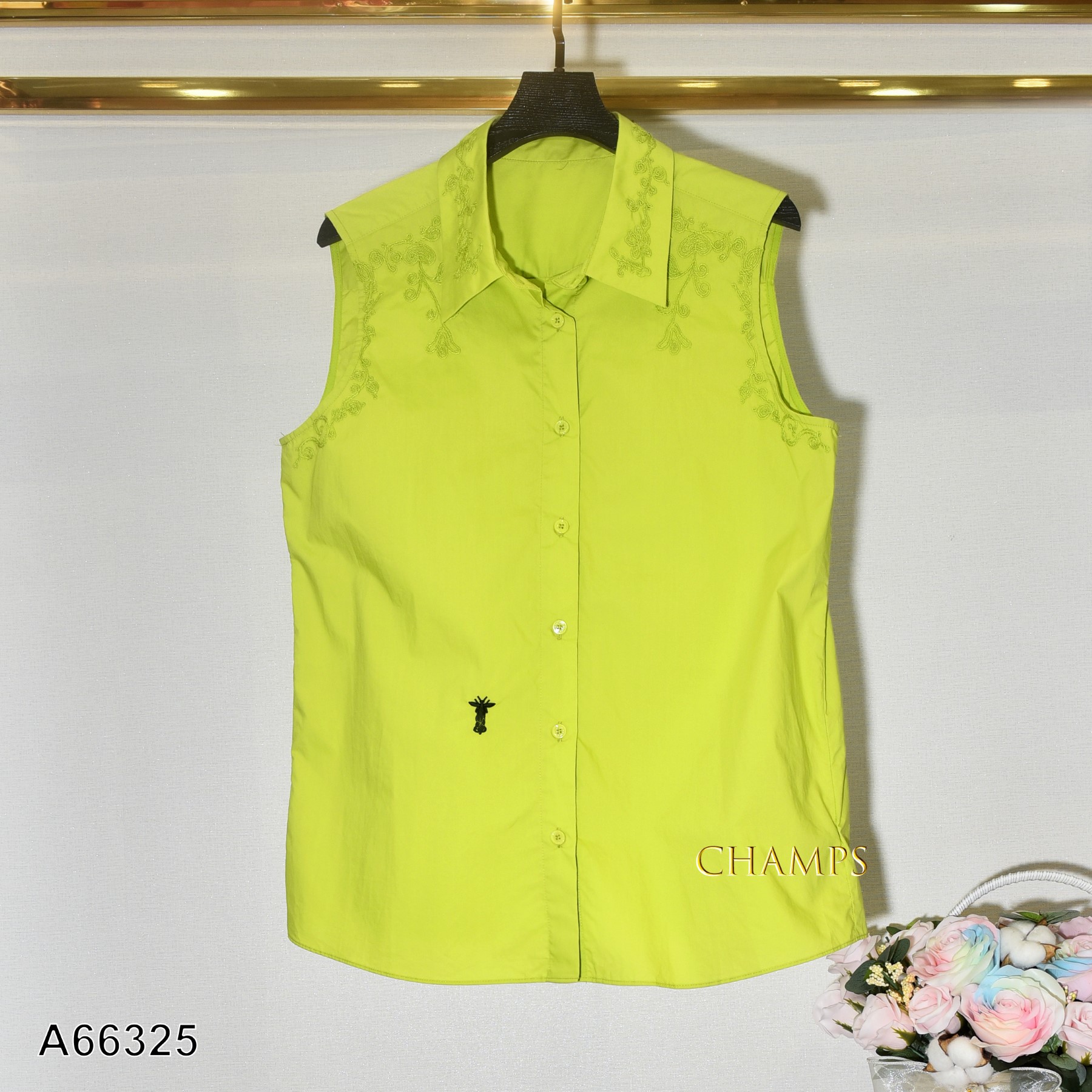 ÁO XANH THÊU DIOR 66325