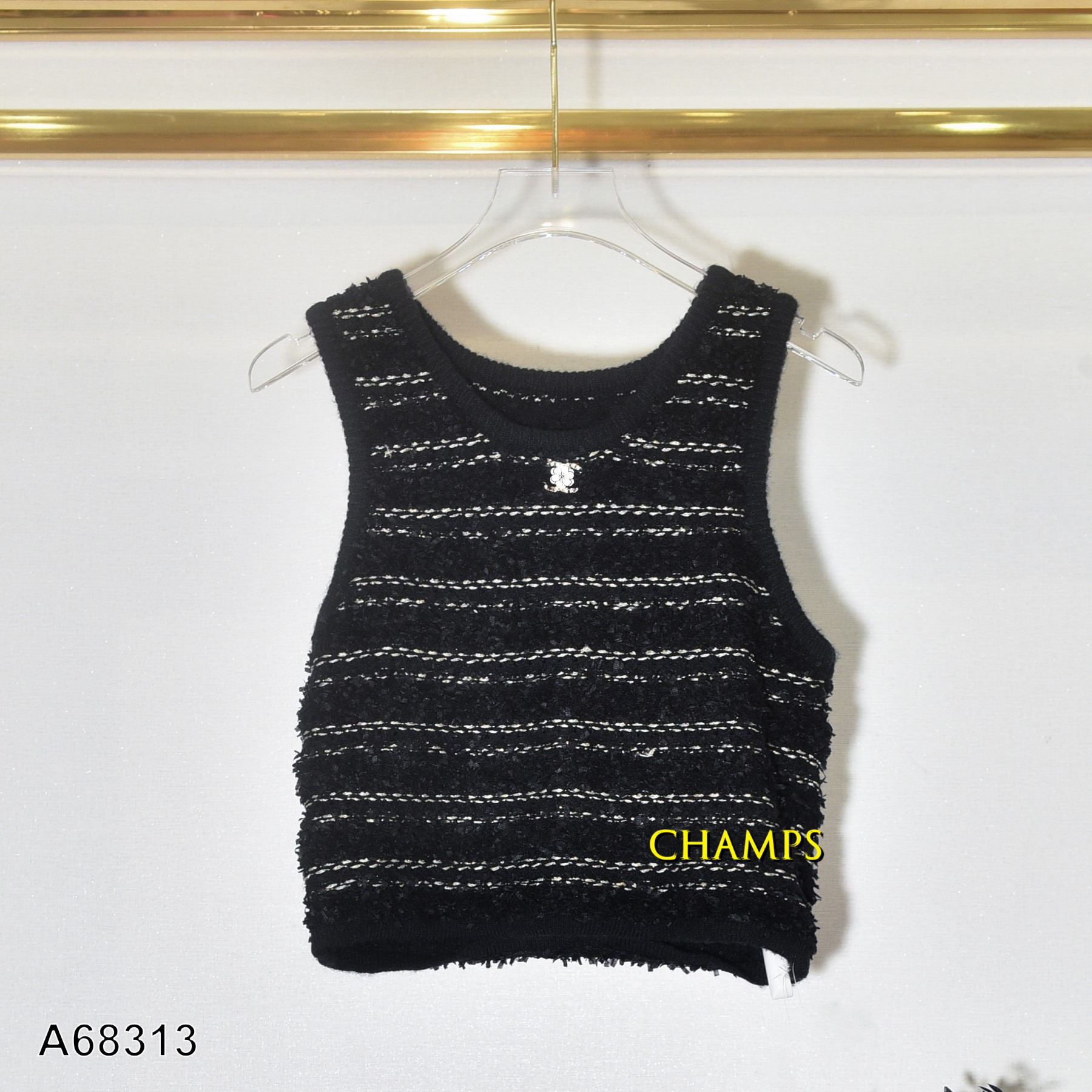 ÁO LEN ĐEN SÁT NÁCH CHANEL 68313