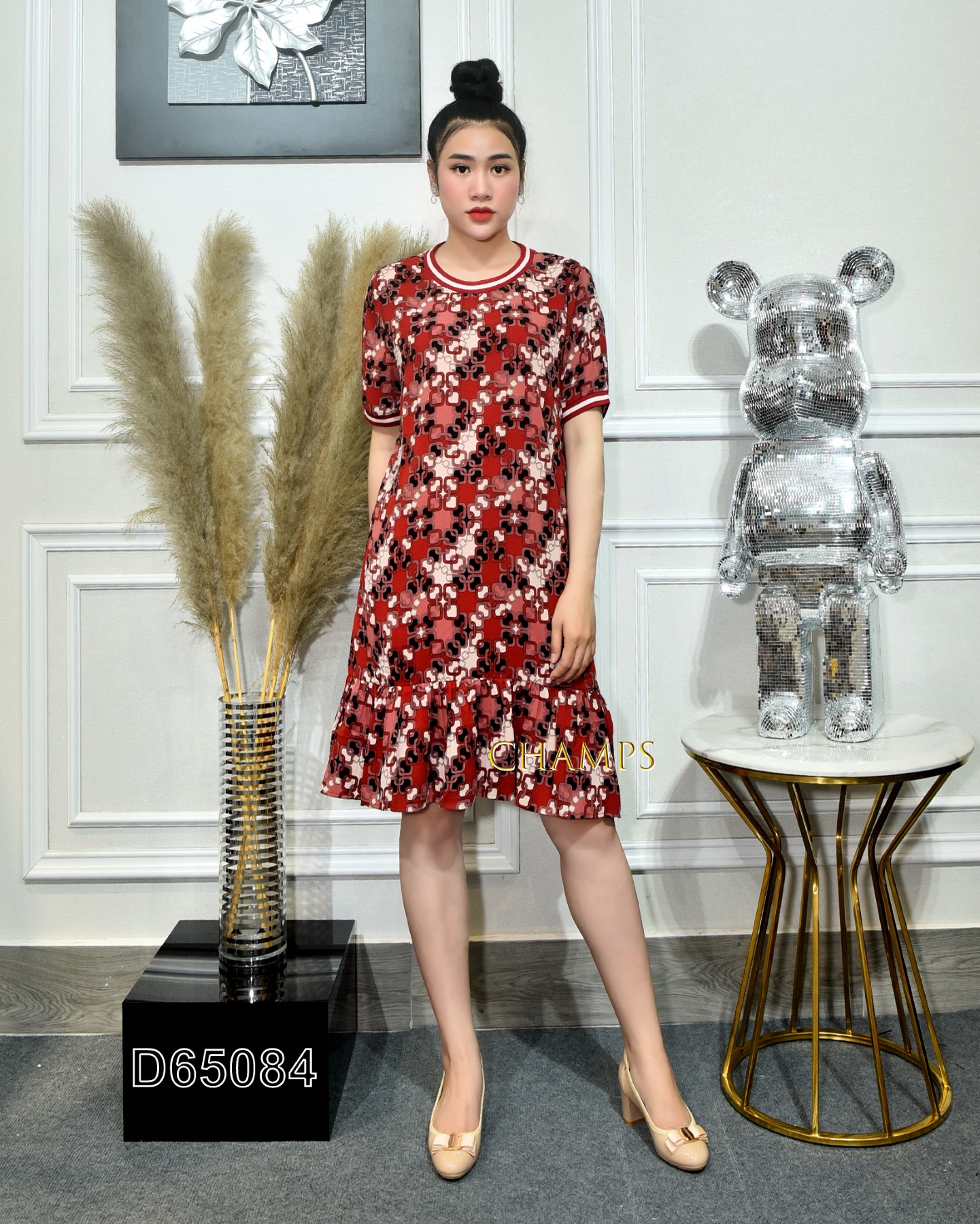 ĐẦM LỤA SUÔN ĐỎ BÈO 65084