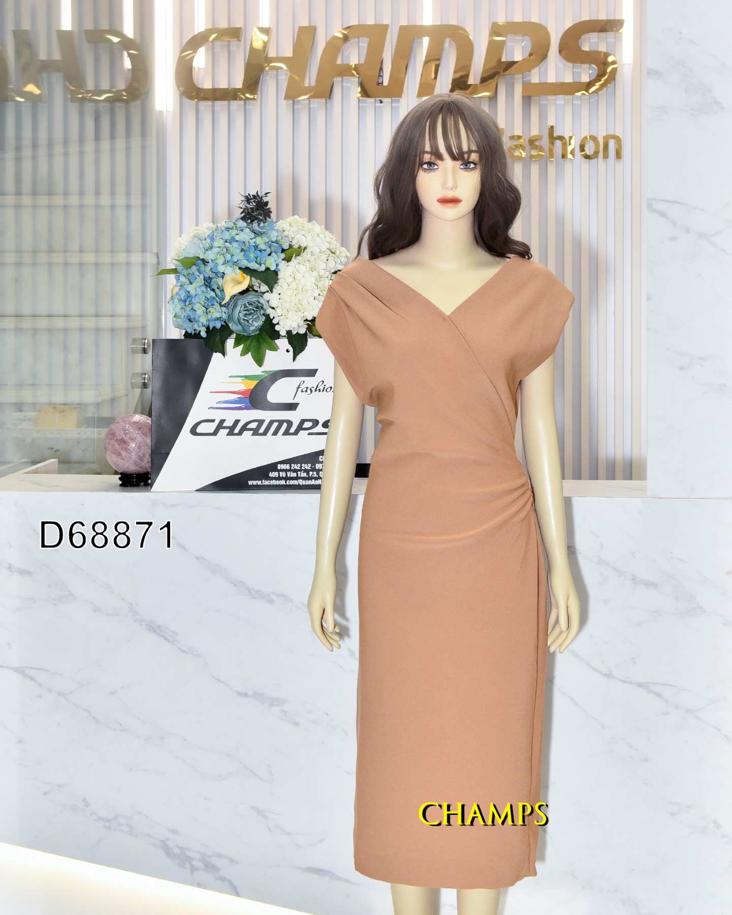 ĐẦM NÂU ÔM 68871
