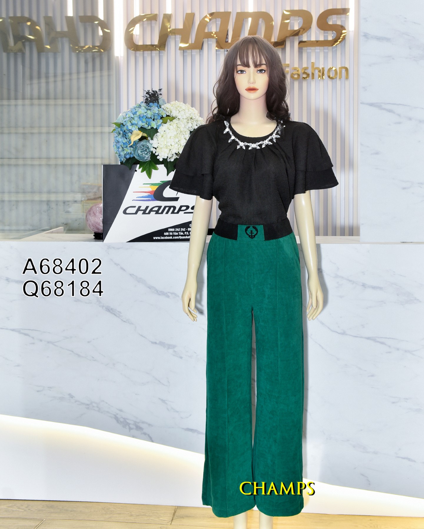 QUẦN THUN SUÔN XANH 68184
