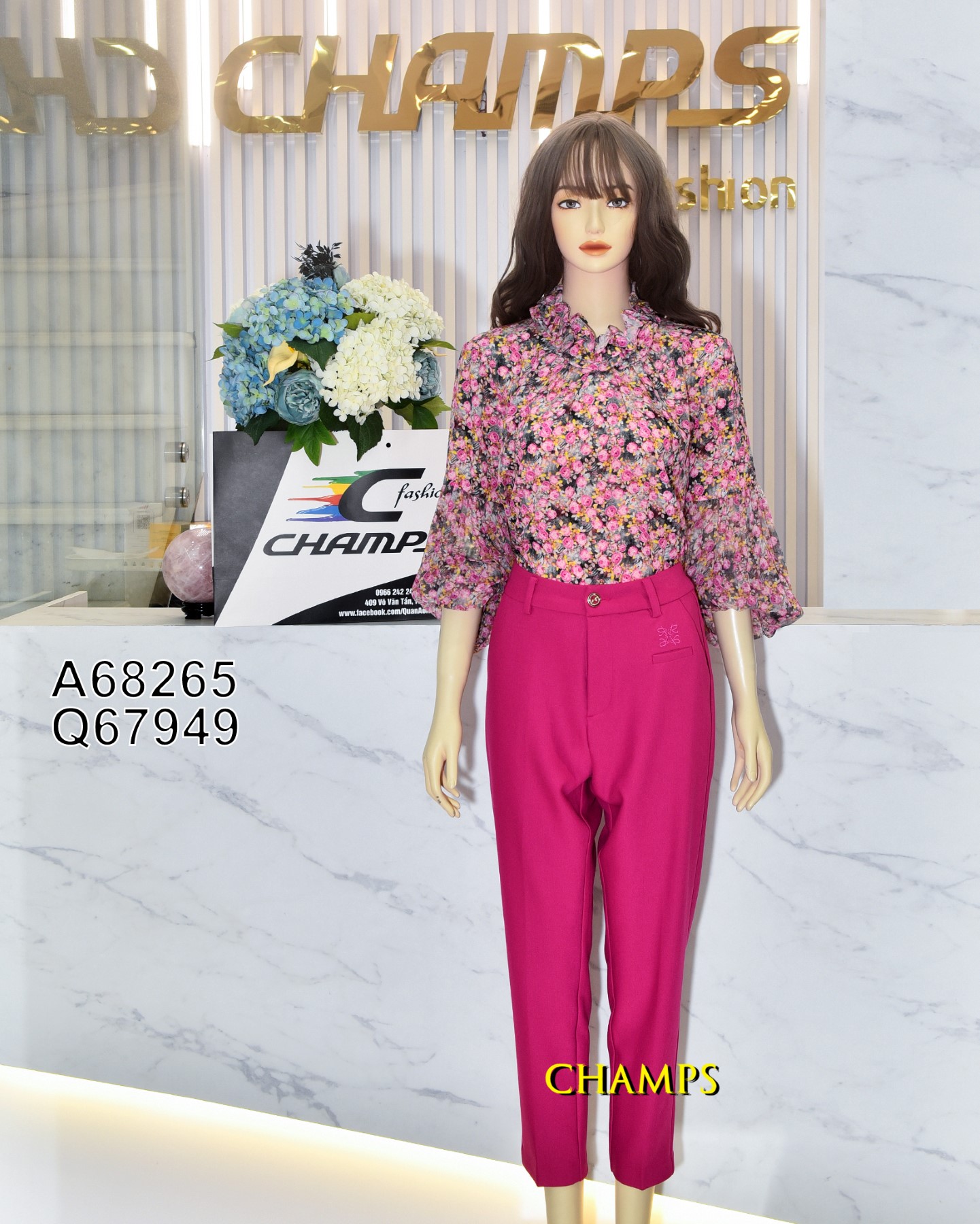 QUẦN TÂY 90F HỒNG SEN 67949
