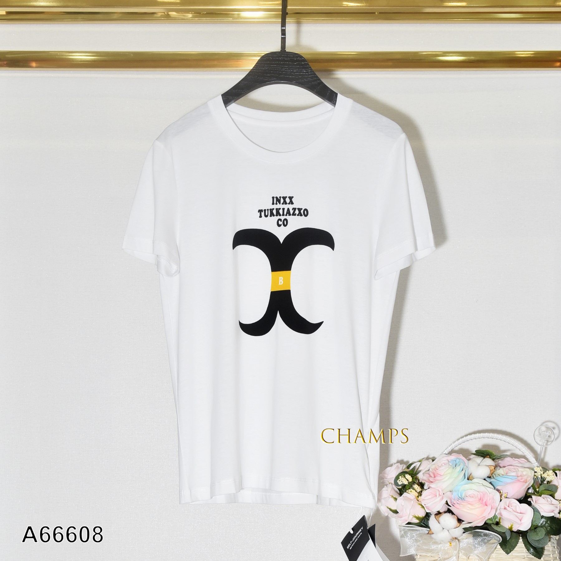 ÁO THUN TRẮNG HÌNH 66608