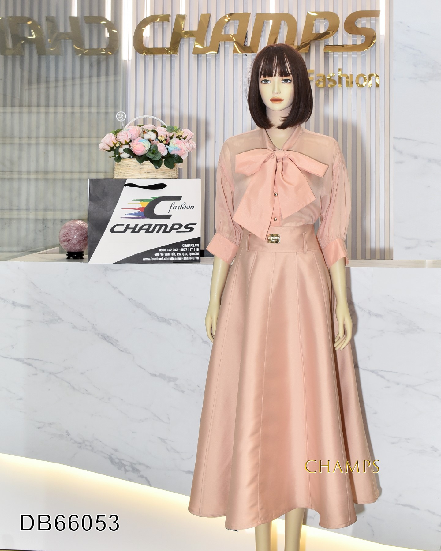 BỘ HỒNG ÁO +CV 66053