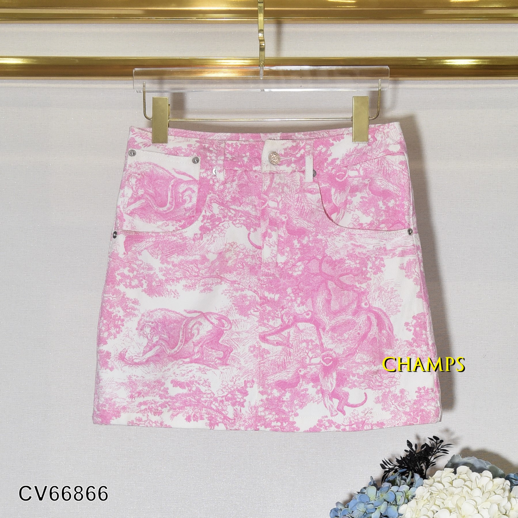 CHÂN VÁY HỒNG DIOR 66866