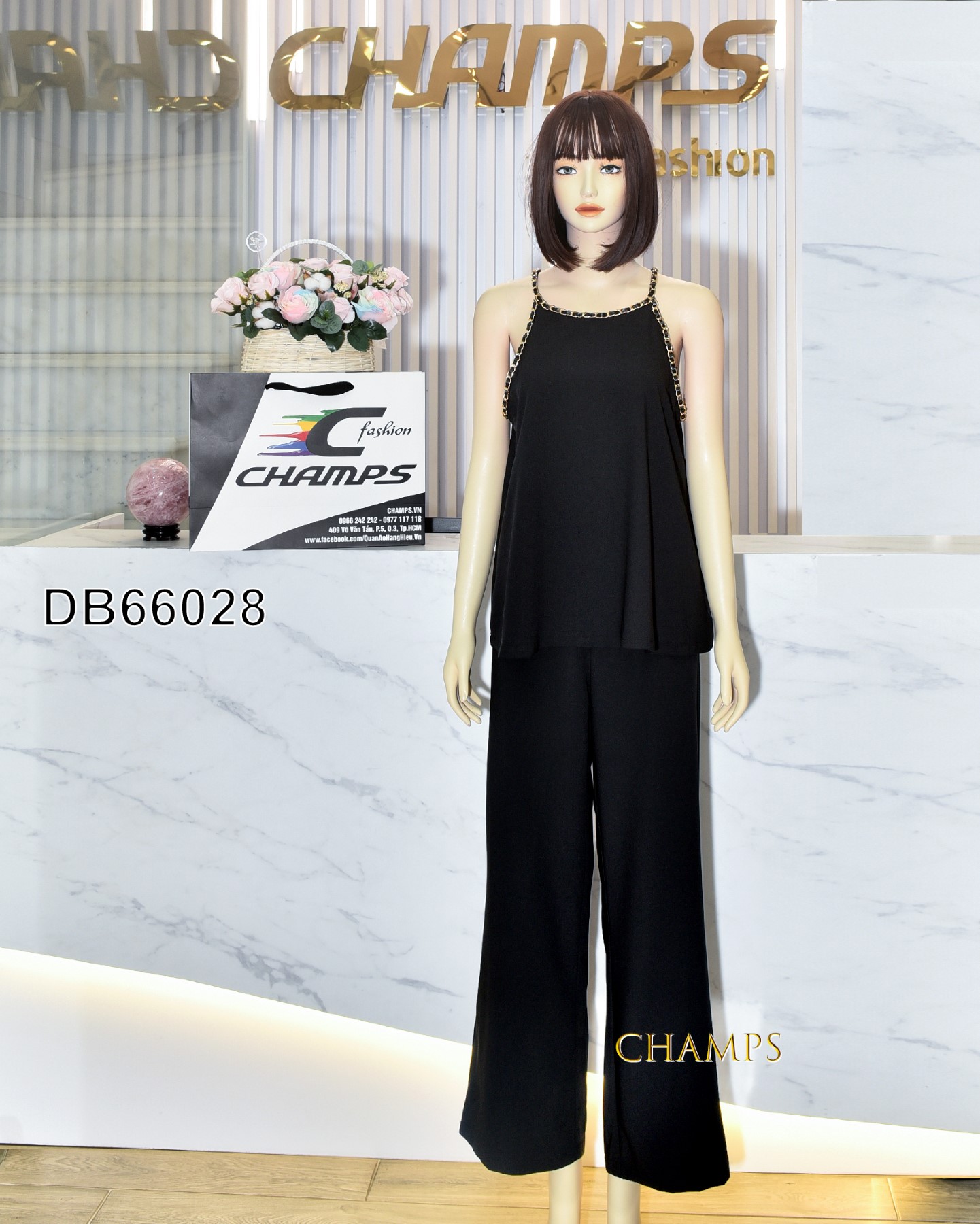 BỘ YẾM ĐEN +QUẦN SUÔN 66028