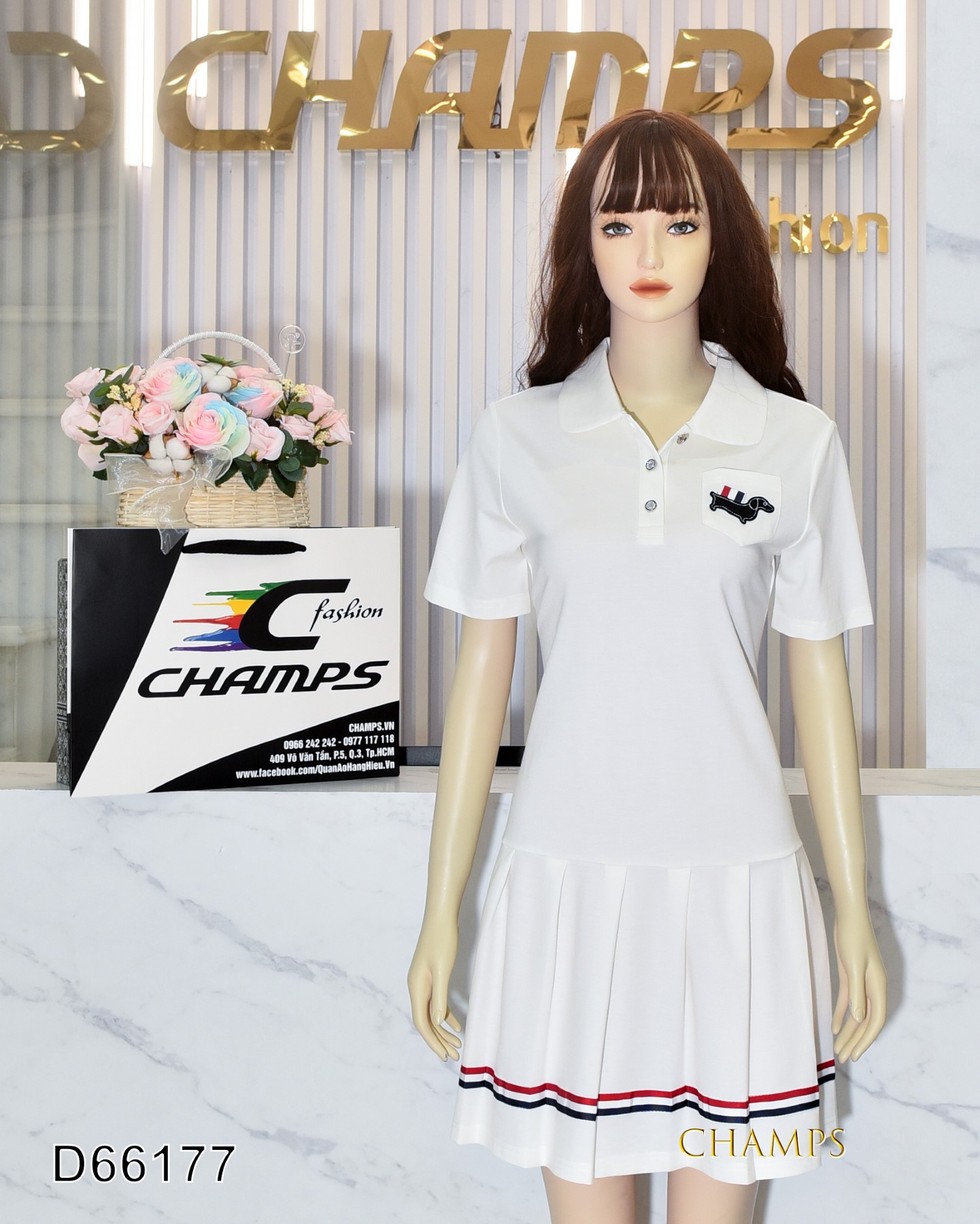 ĐẦM THUN TRẮNG BÈO 66177