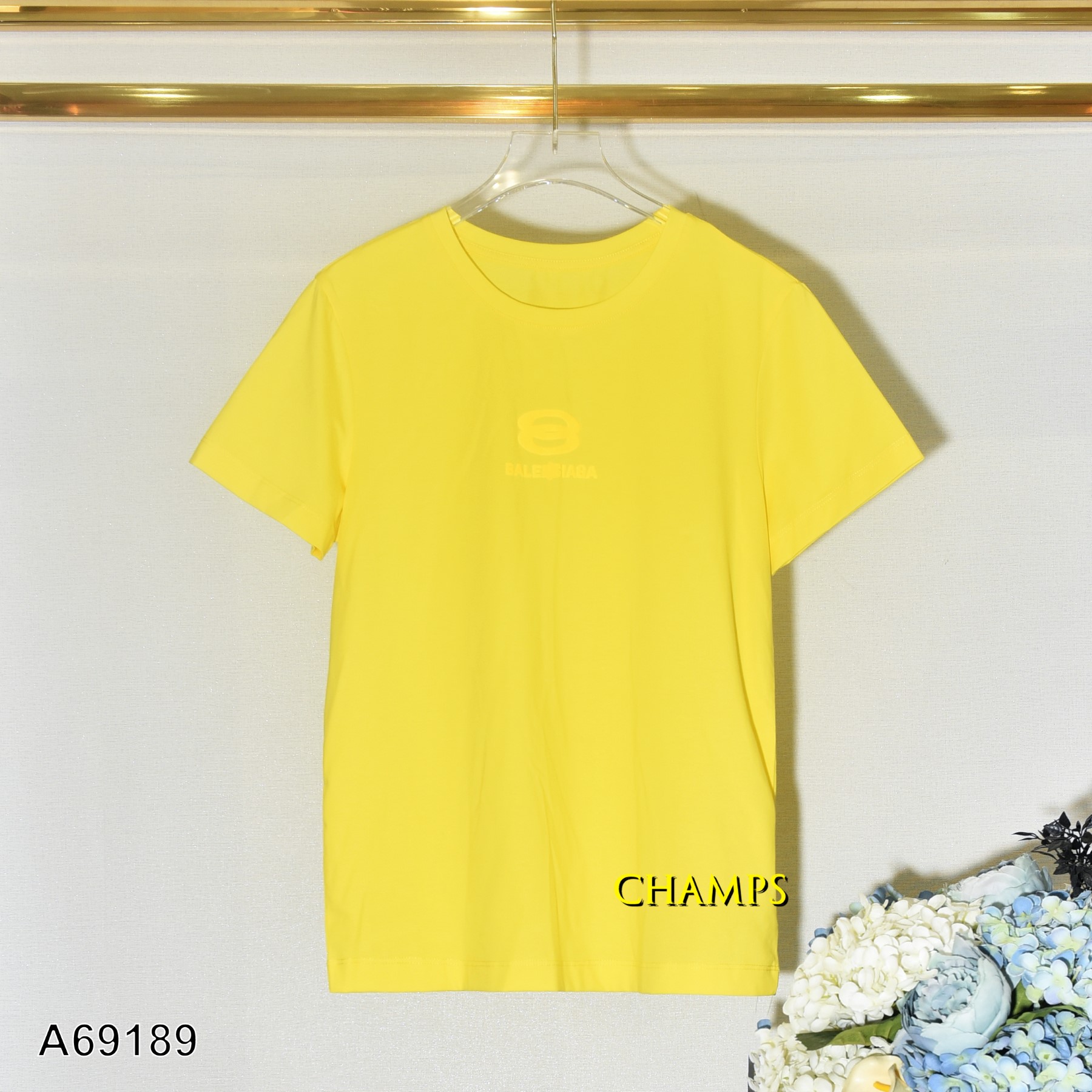 ÁO THUN VÀNG HOA TIẾT 69189