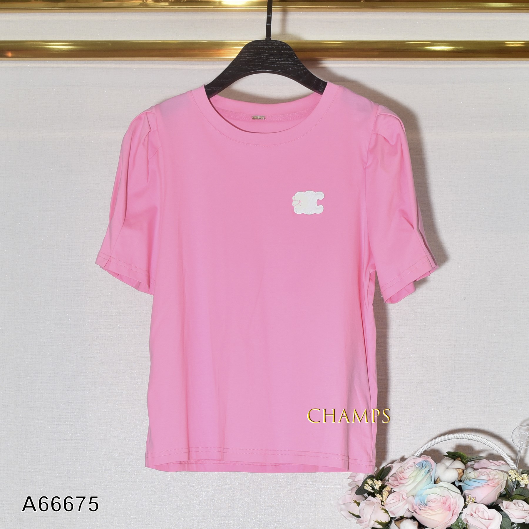 ÁO THUN HỒNG +DN TÚI 66675