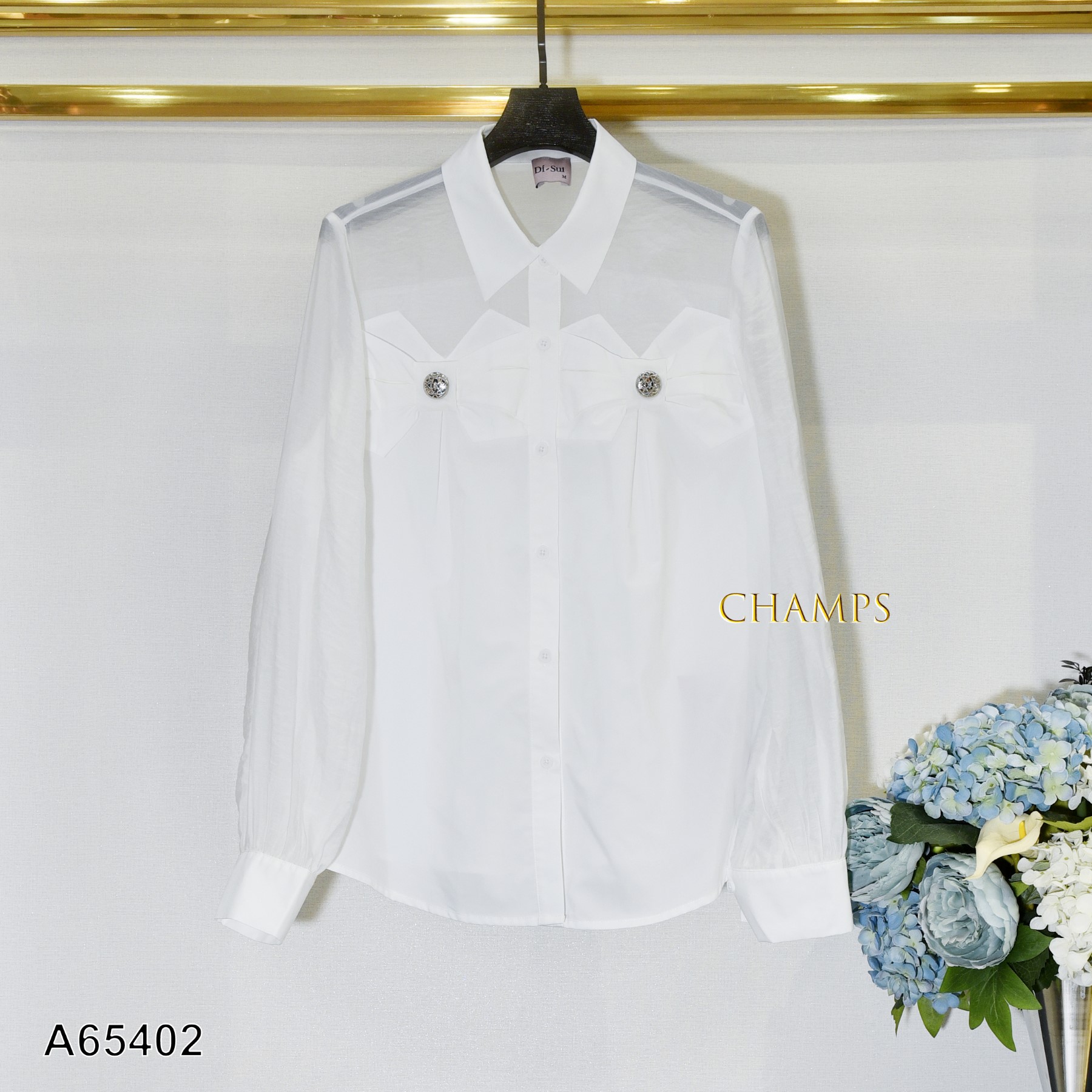 ÁO SƠ MI NƠ TÚI DISUI 65402