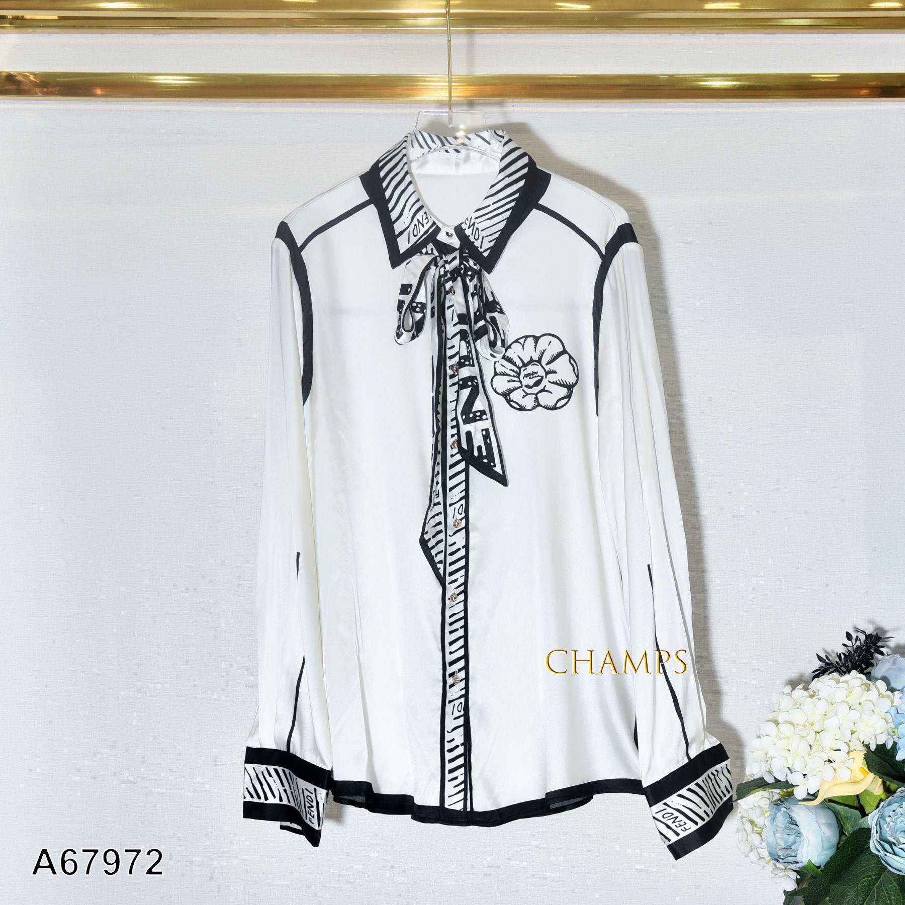 ÁO LỤA FENDI 67972