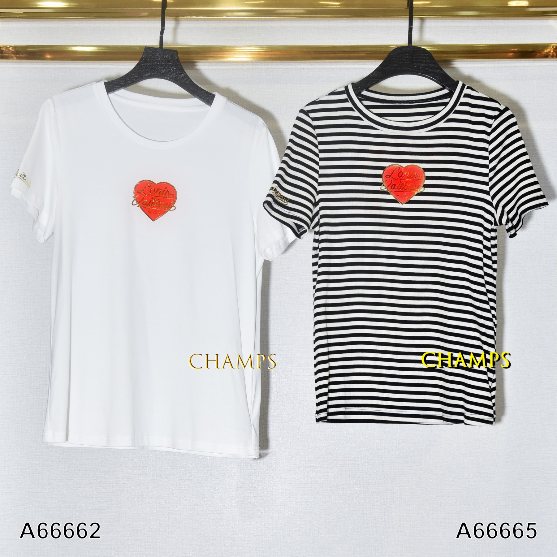 ÁO THUN TRẮNG TIM ĐỎ 66662